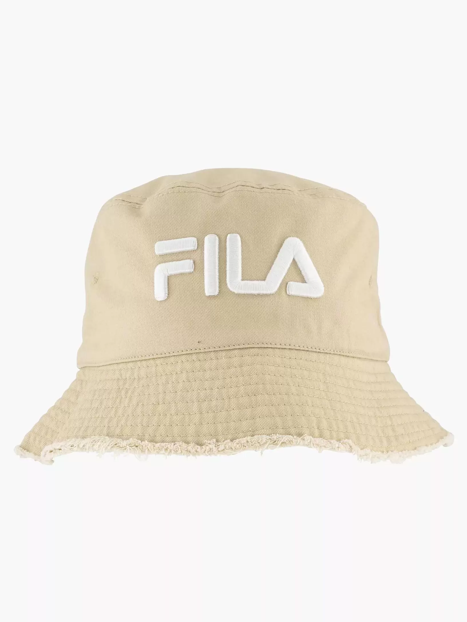 Exklusives Online-Zubehör | FILA Beige Bucket Hat Mit