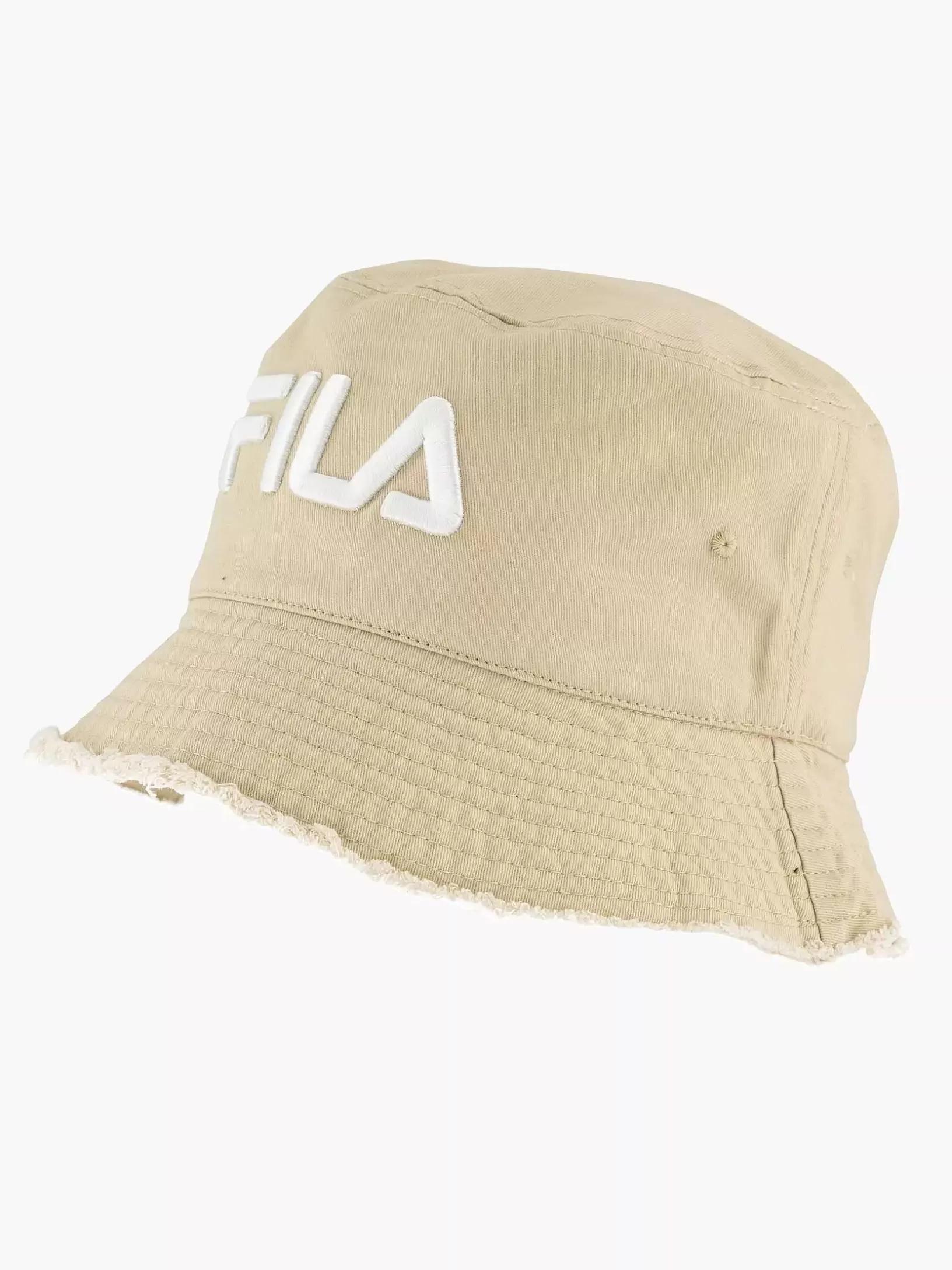 Exklusives Online-Zubehör | FILA Beige Bucket Hat Mit