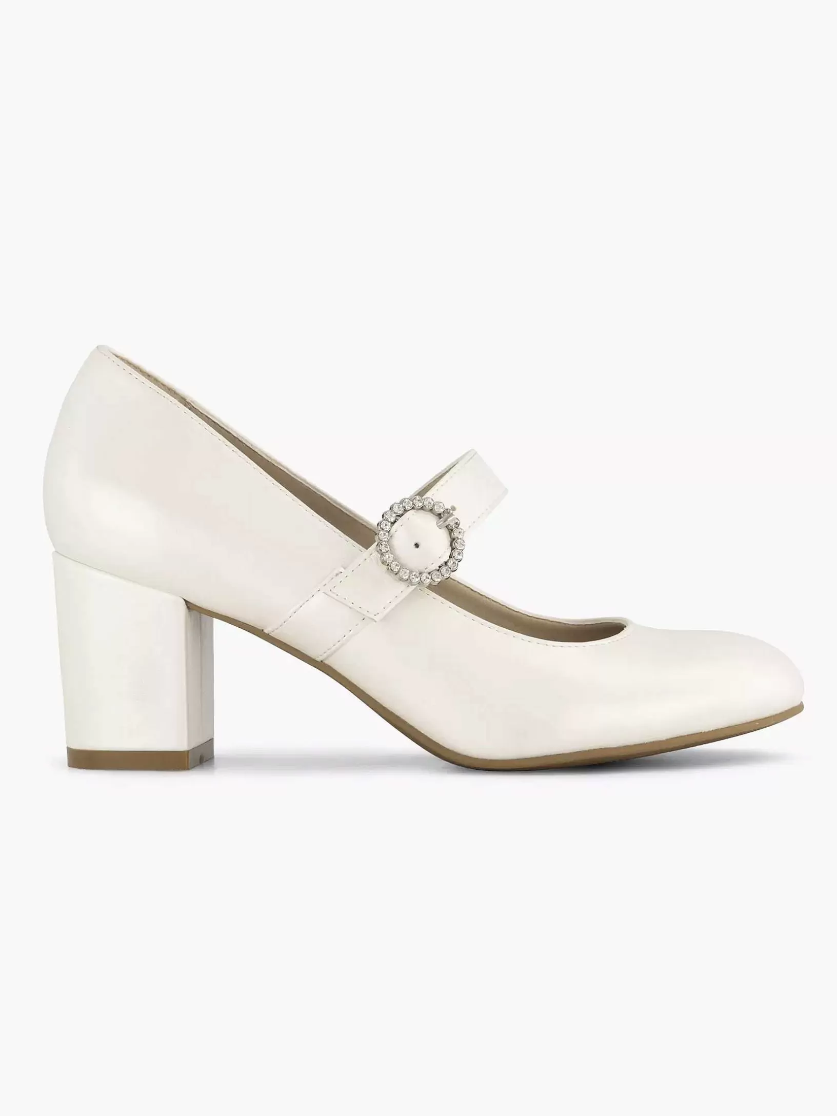 Pumps | Graceland Beige Pumpschnalle