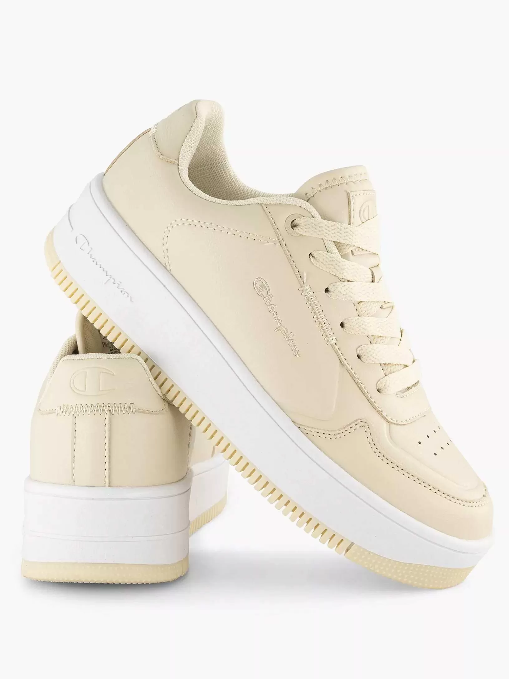 Turnschuhe | Champion Beige Rebound Platform Low