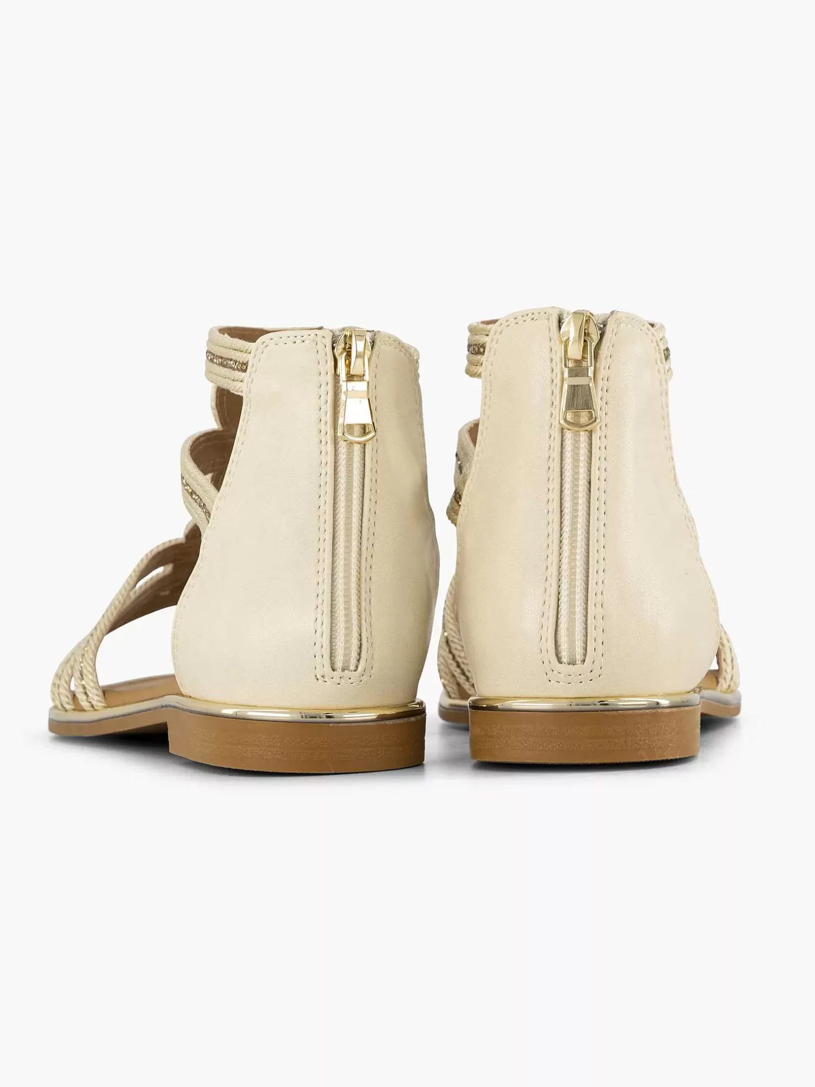 Sandalen | Graceland Beige Sandalensteine