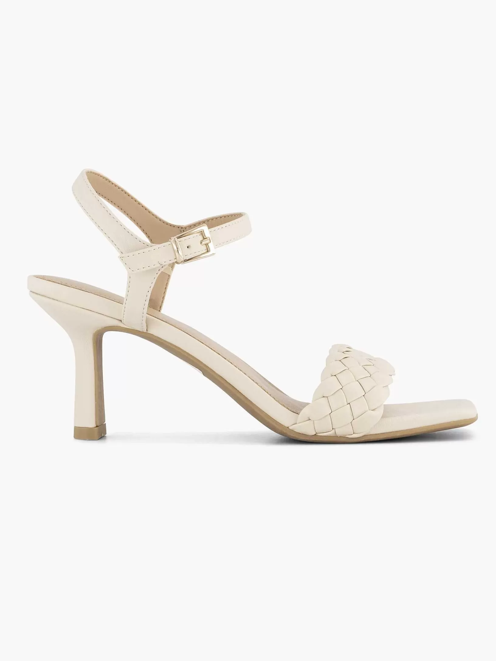 Sandalen | Graceland Beige Sandalette Gekampft