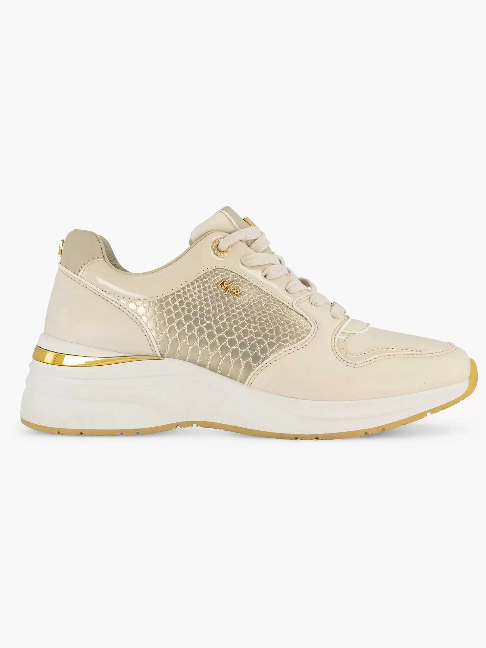 Turnschuhe | MEXX Beigefarbener, Klobiger Sneaker