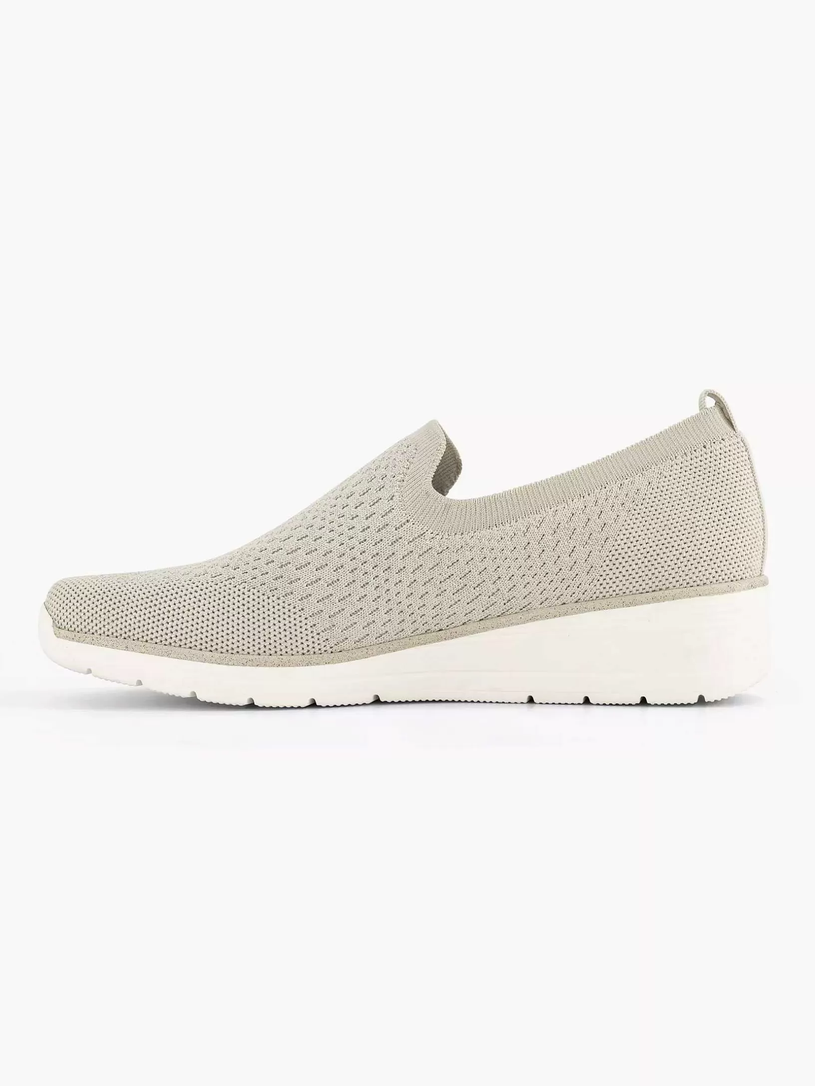 Komfortschuhe | Easy Street Beigefarbener Komfort-Slipper