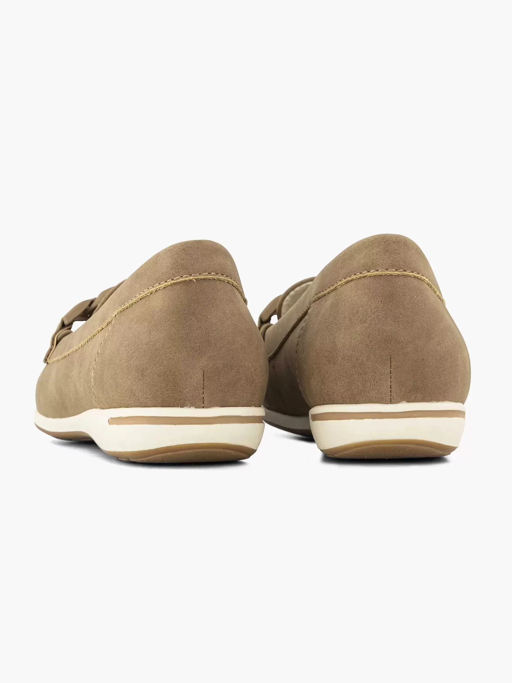 Komfortschuhe | Easy Street Beigefarbener Komfort-Slipper