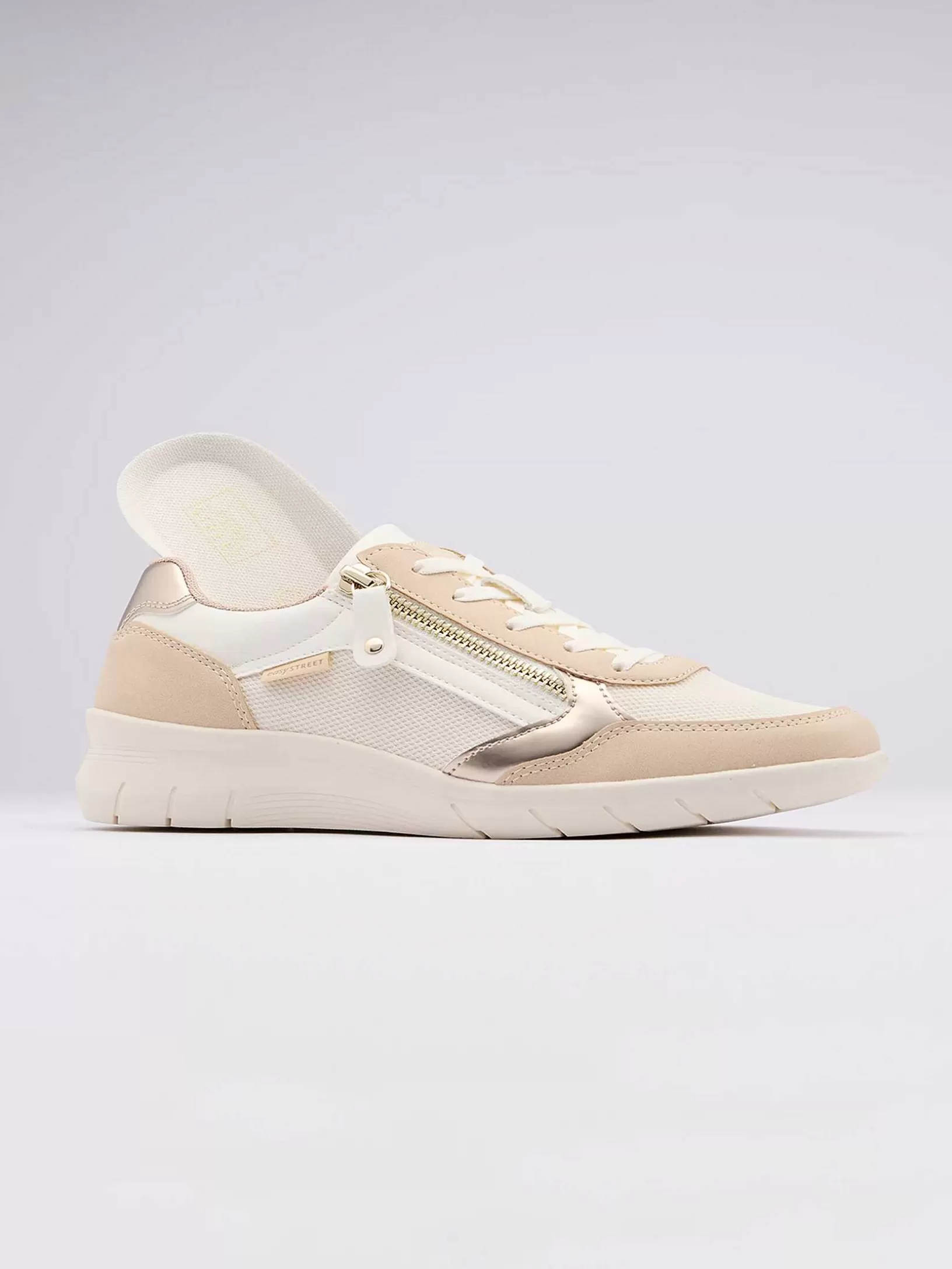 Turnschuhe | Easy Street Beiger Sneaker