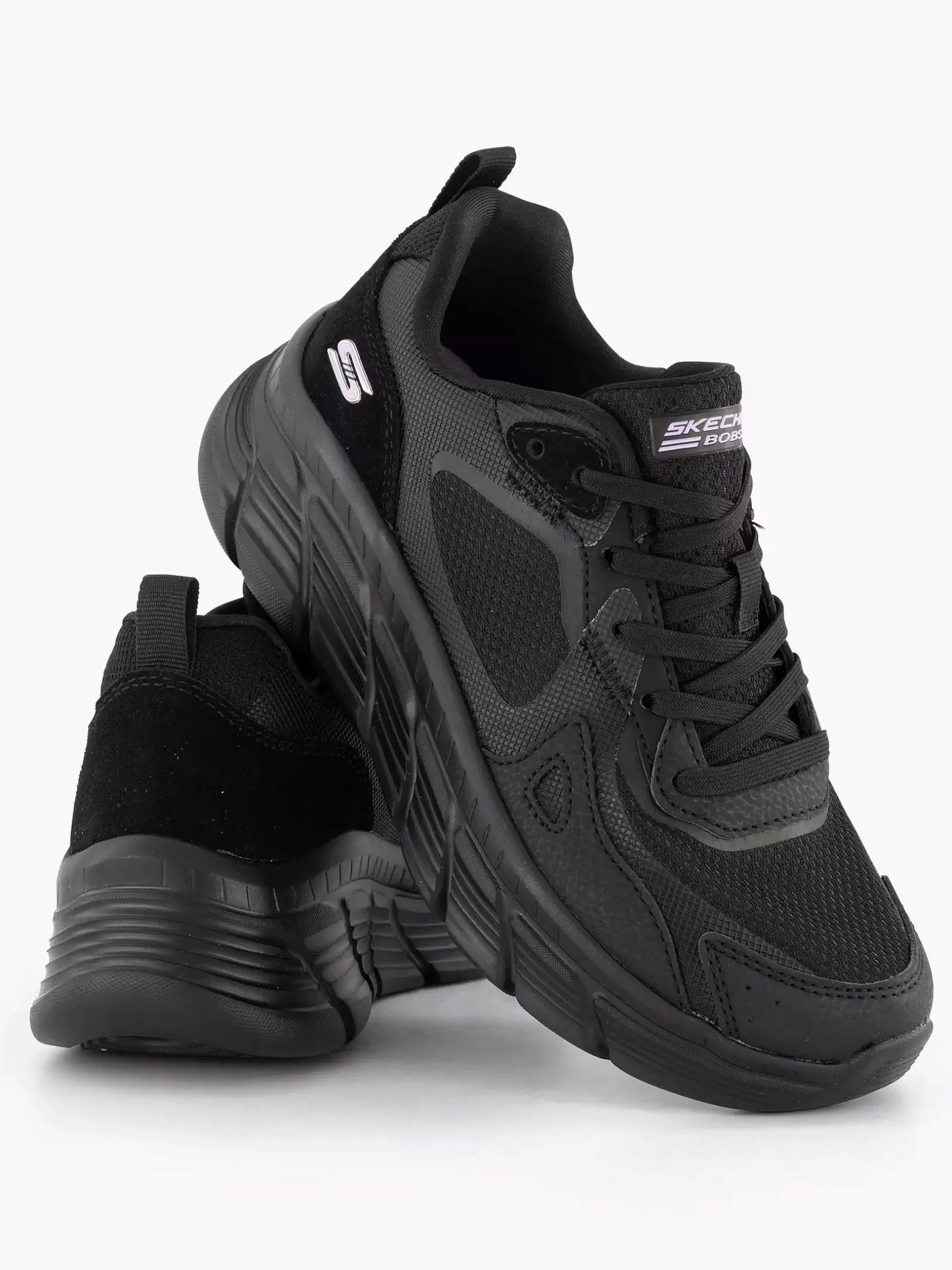 Turnschuhe | Skechers Black Bobs B Flex Hi Forces Within