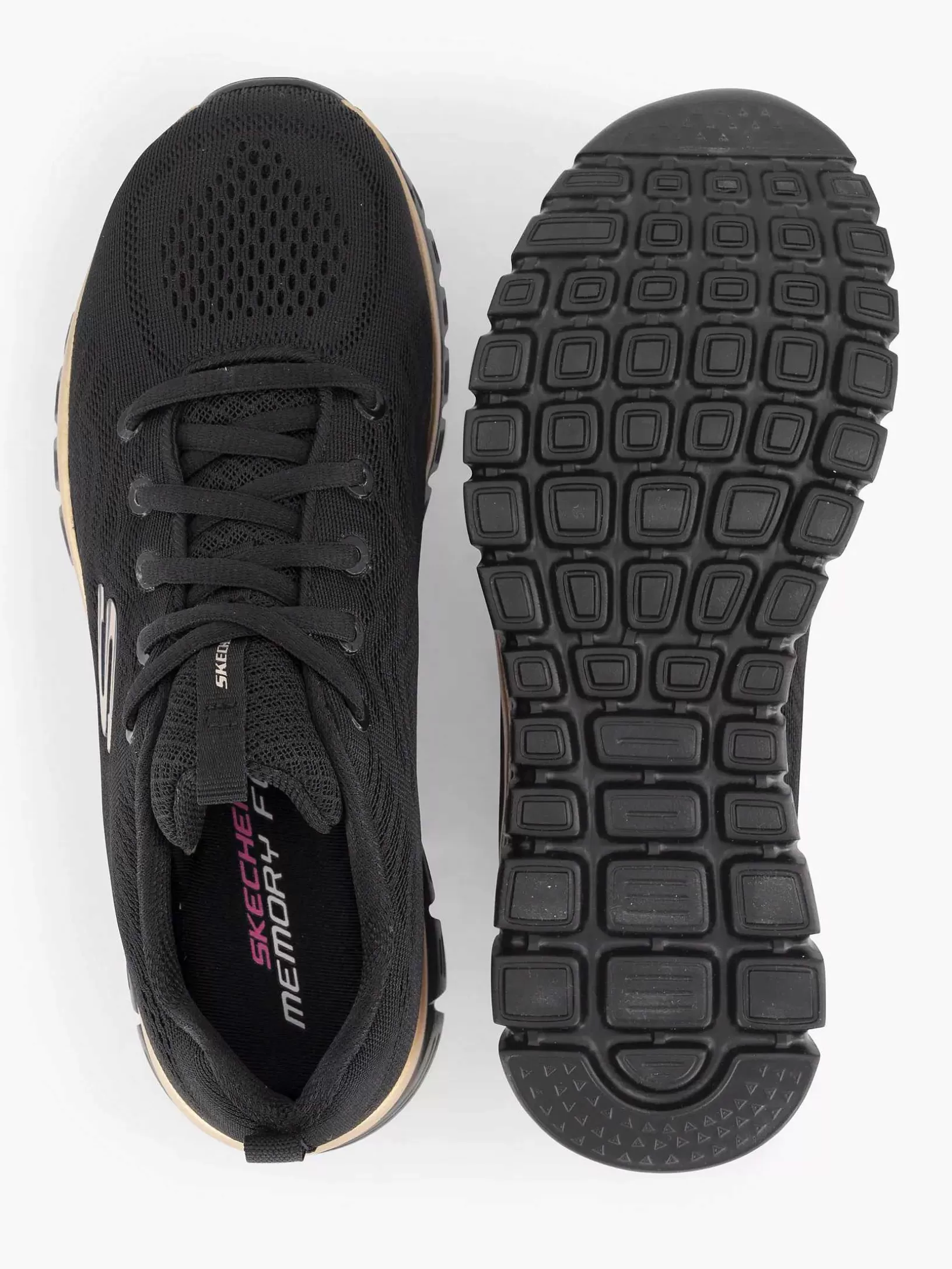 Turnschuhe | Skechers Black Graceful Vernetzen Sie Sich