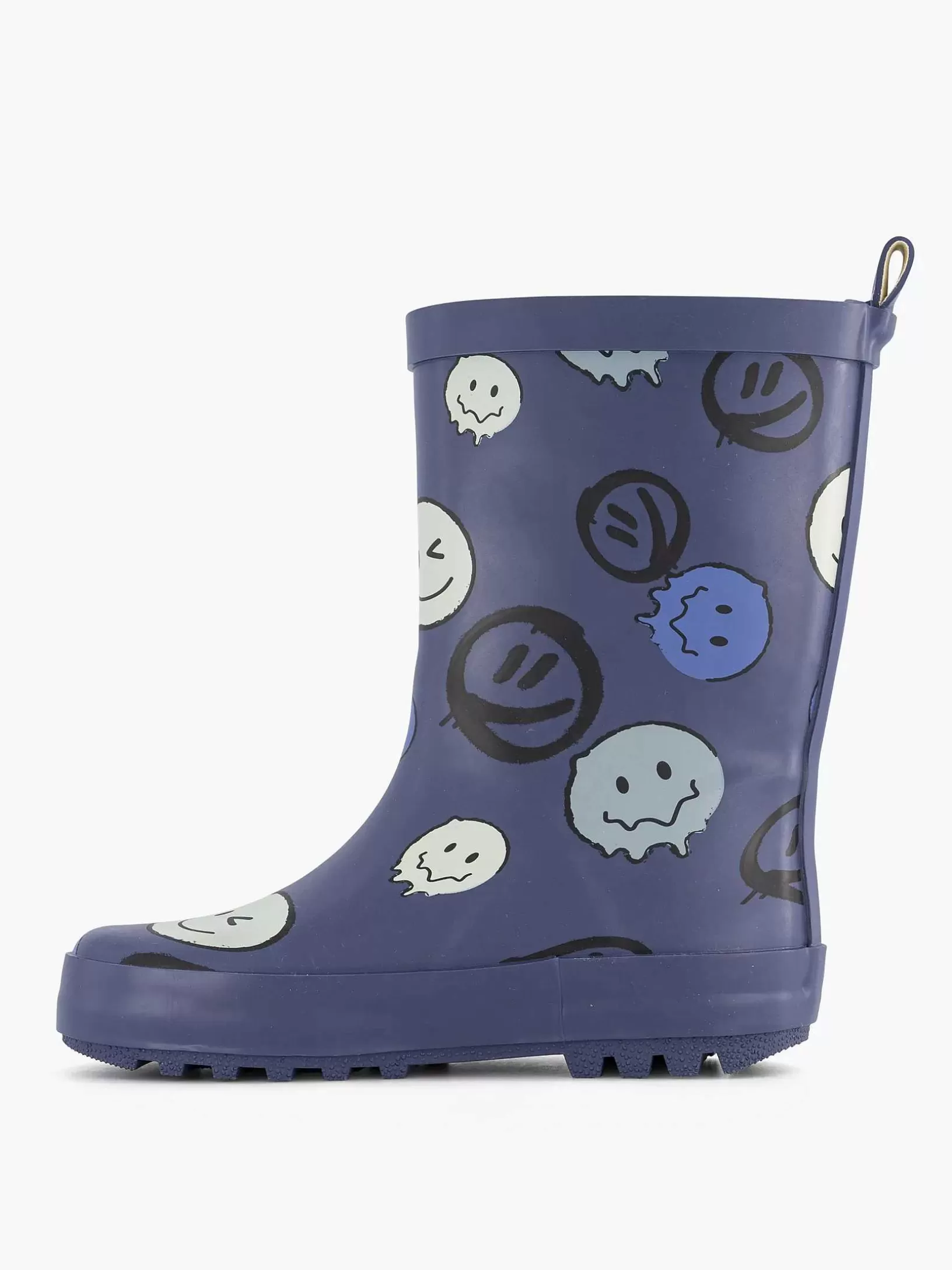 Jungenschuhe | Landrover Blauer Gummistiefel-Smiley