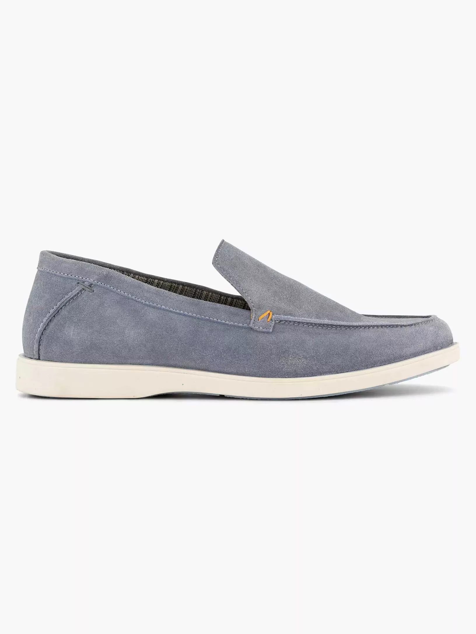 Slipper | Memphis One Blauer Wildleder-Loafer