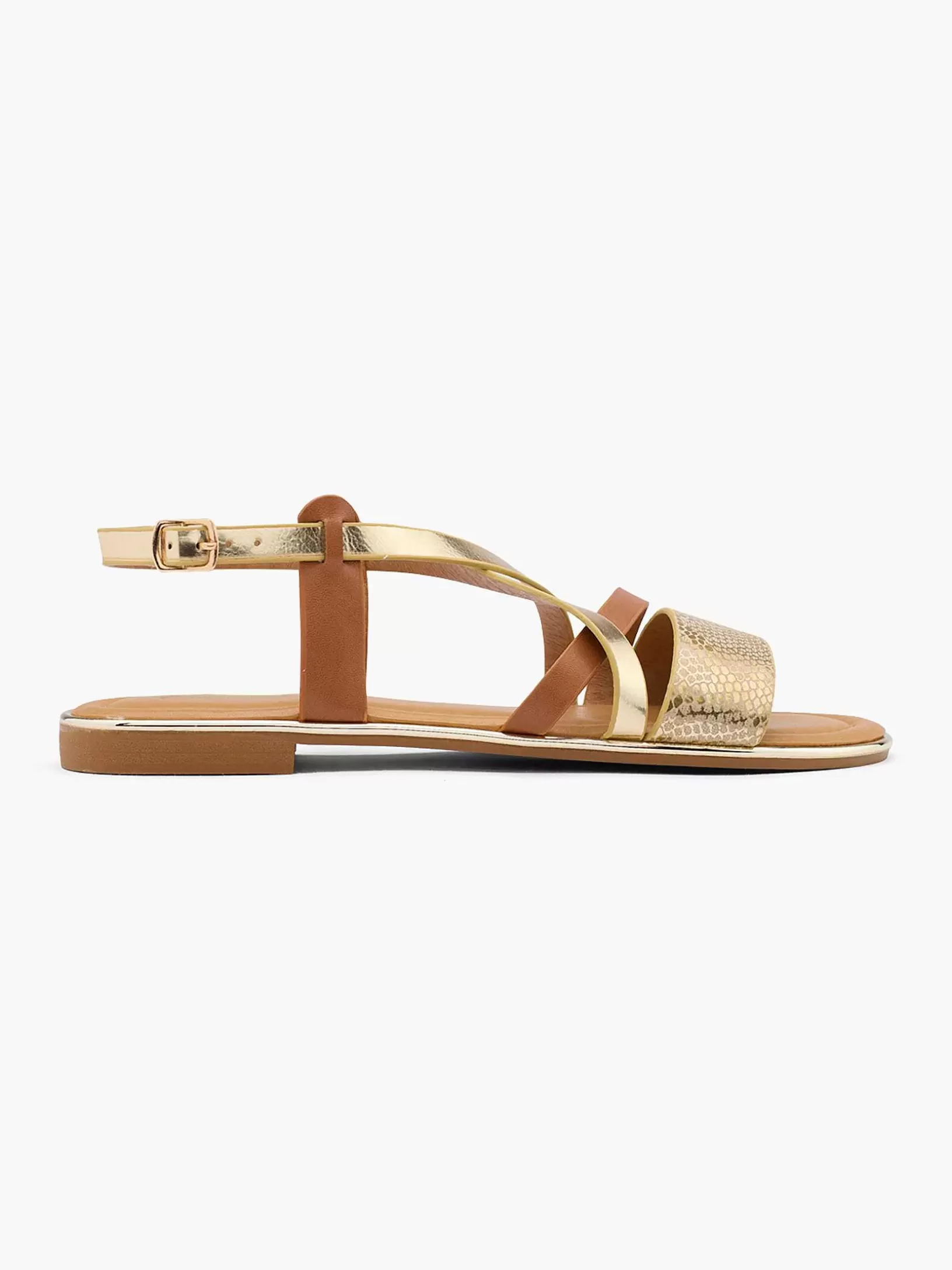 Sandalen | Graceland Braune Sandale