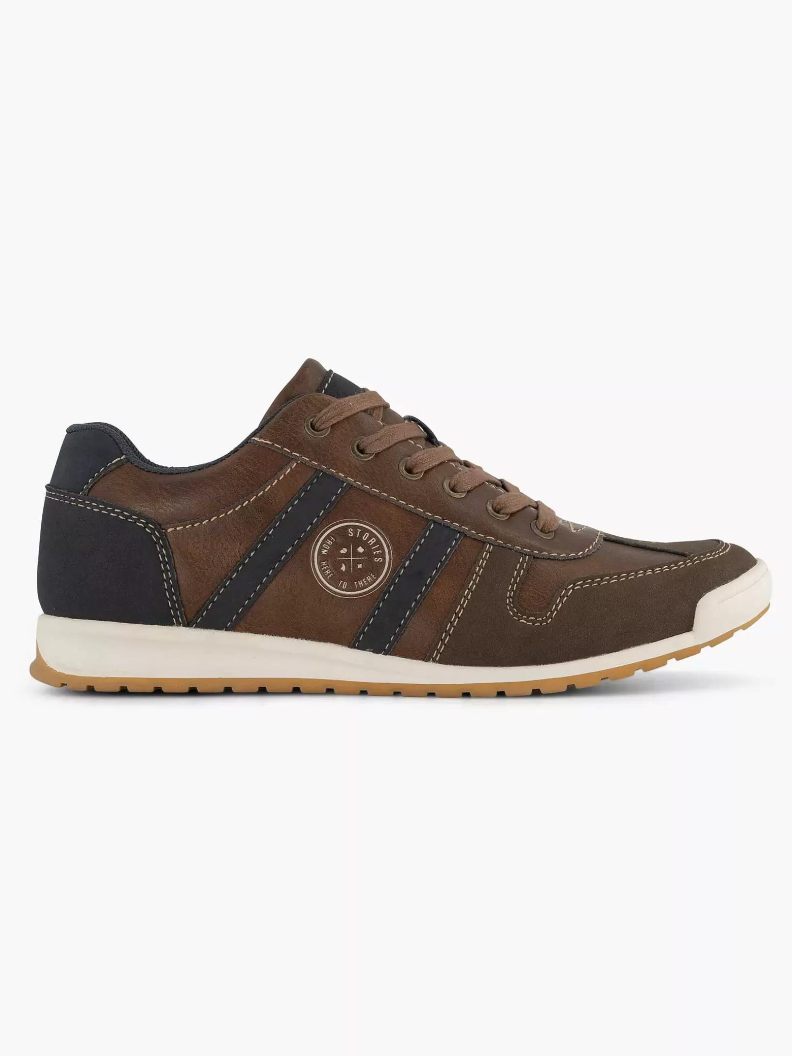 Turnschuhe | Easy Street Brauner Komfort-Sneaker