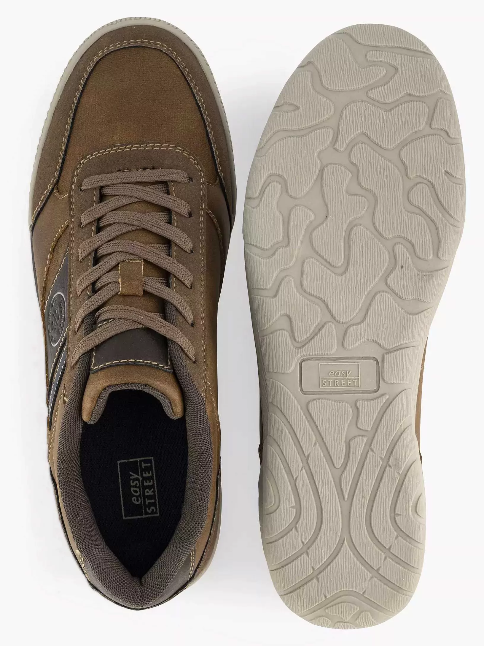 Turnschuhe | Easy Street Brauner Komfort-Sneaker