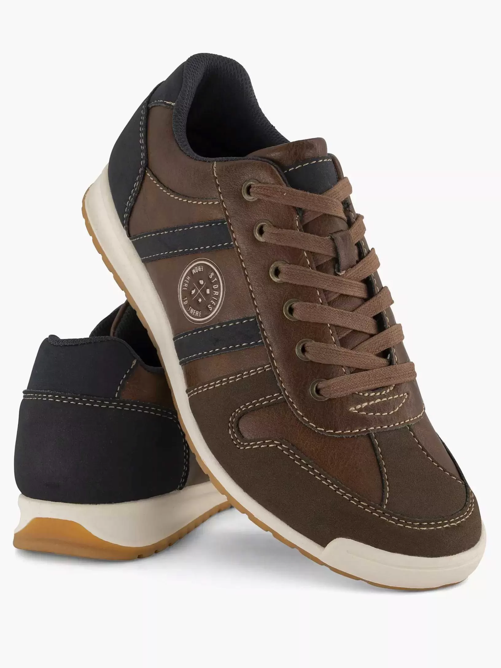 Turnschuhe | Easy Street Brauner Komfort-Sneaker