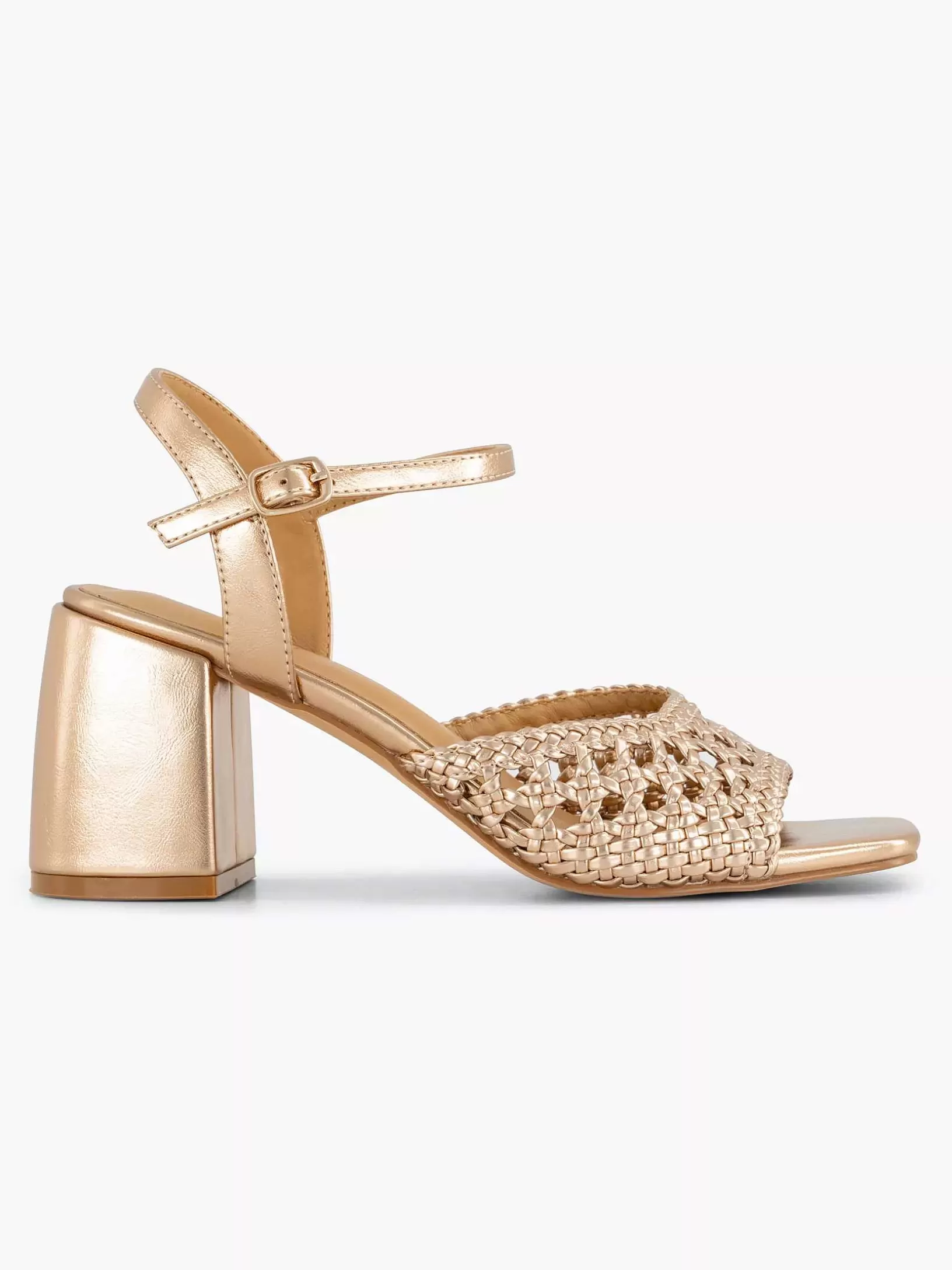 Sandalen | Graceland Champagner-Sandale