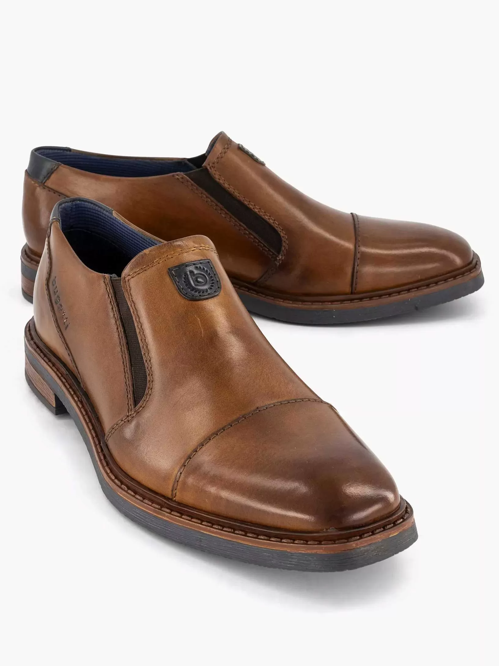 Abendschuhe | Bugatti Cognac Maiko Extra Wide