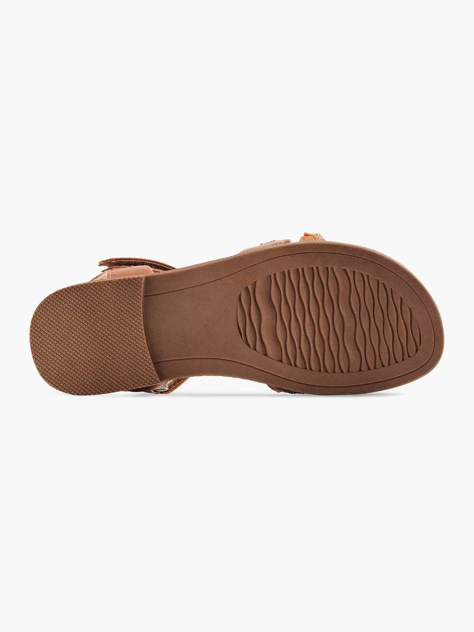 Baby Schuhe | Graceland Cognacfarbene Sandalenperlen