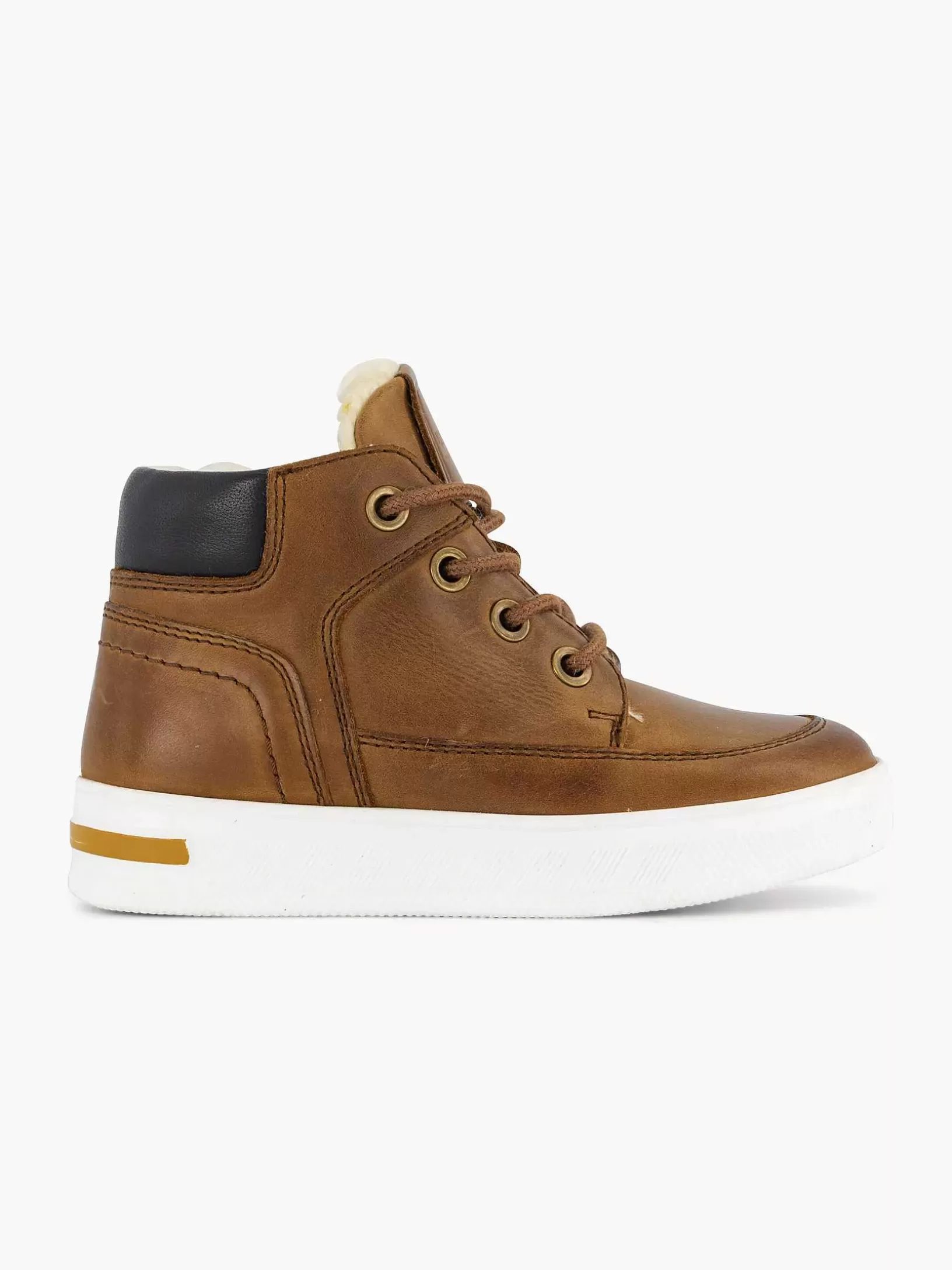 Baby Schuhe | Vty Cognacfarbener Ledersneaker