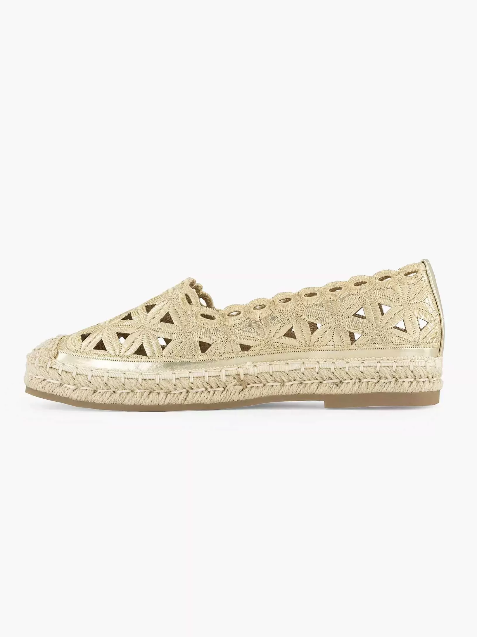 Slipper | Graceland Goldene Espadrille