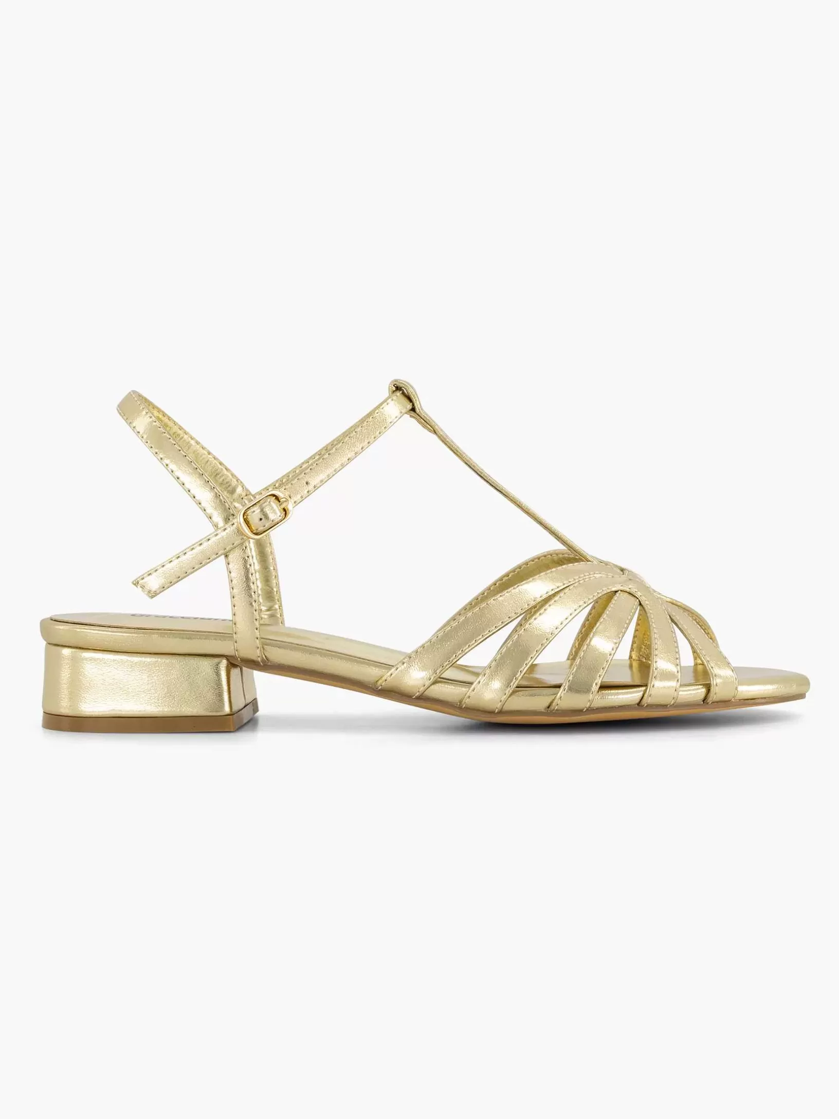 Sandalen | Graceland Goldene Sandale