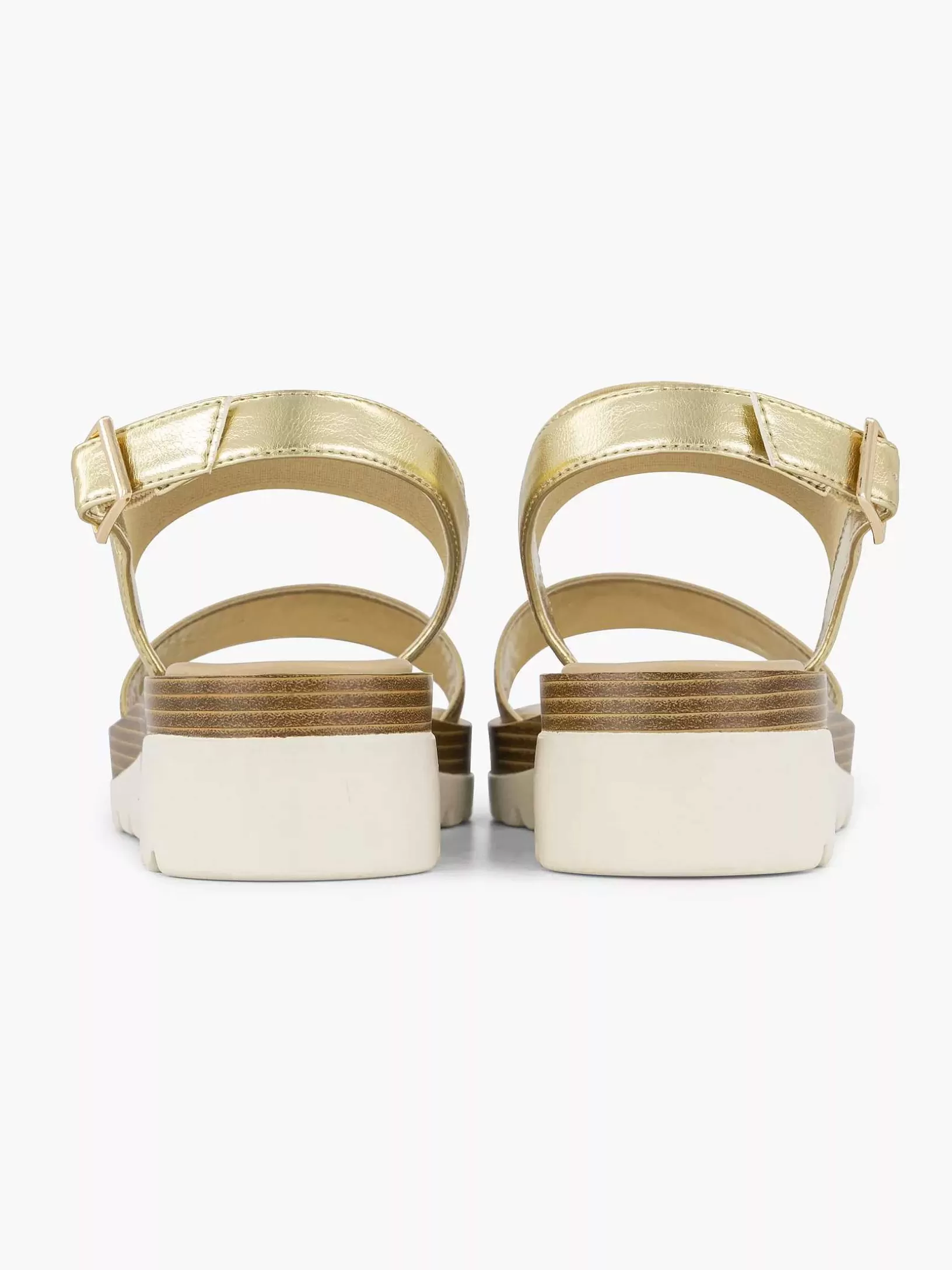 Sandalen | Graceland Goldene Sandale