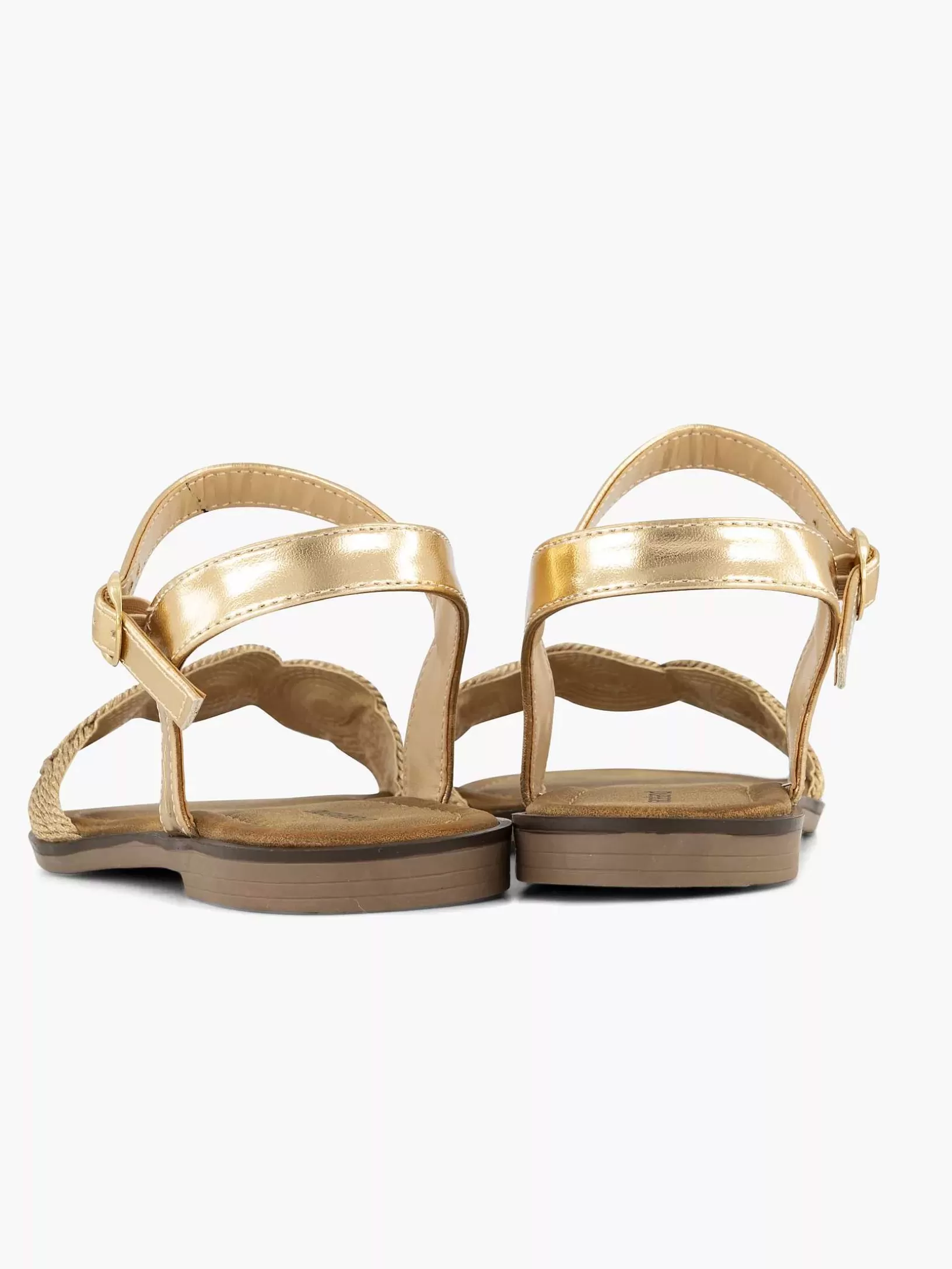 Sandalen | Graceland Goldene Sandale