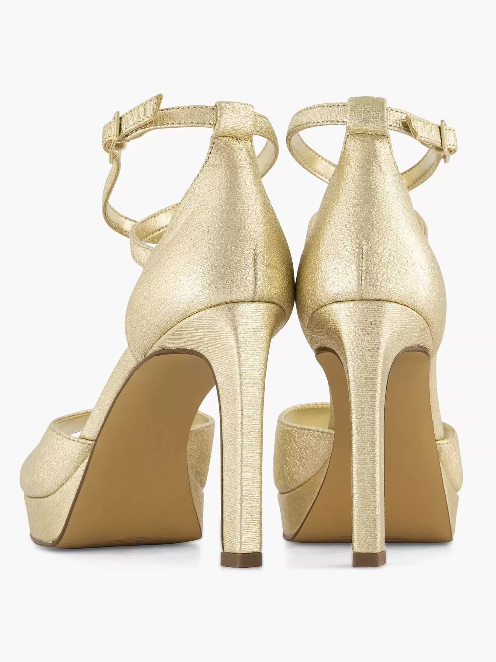 Pumps | Graceland Goldene Sandalette