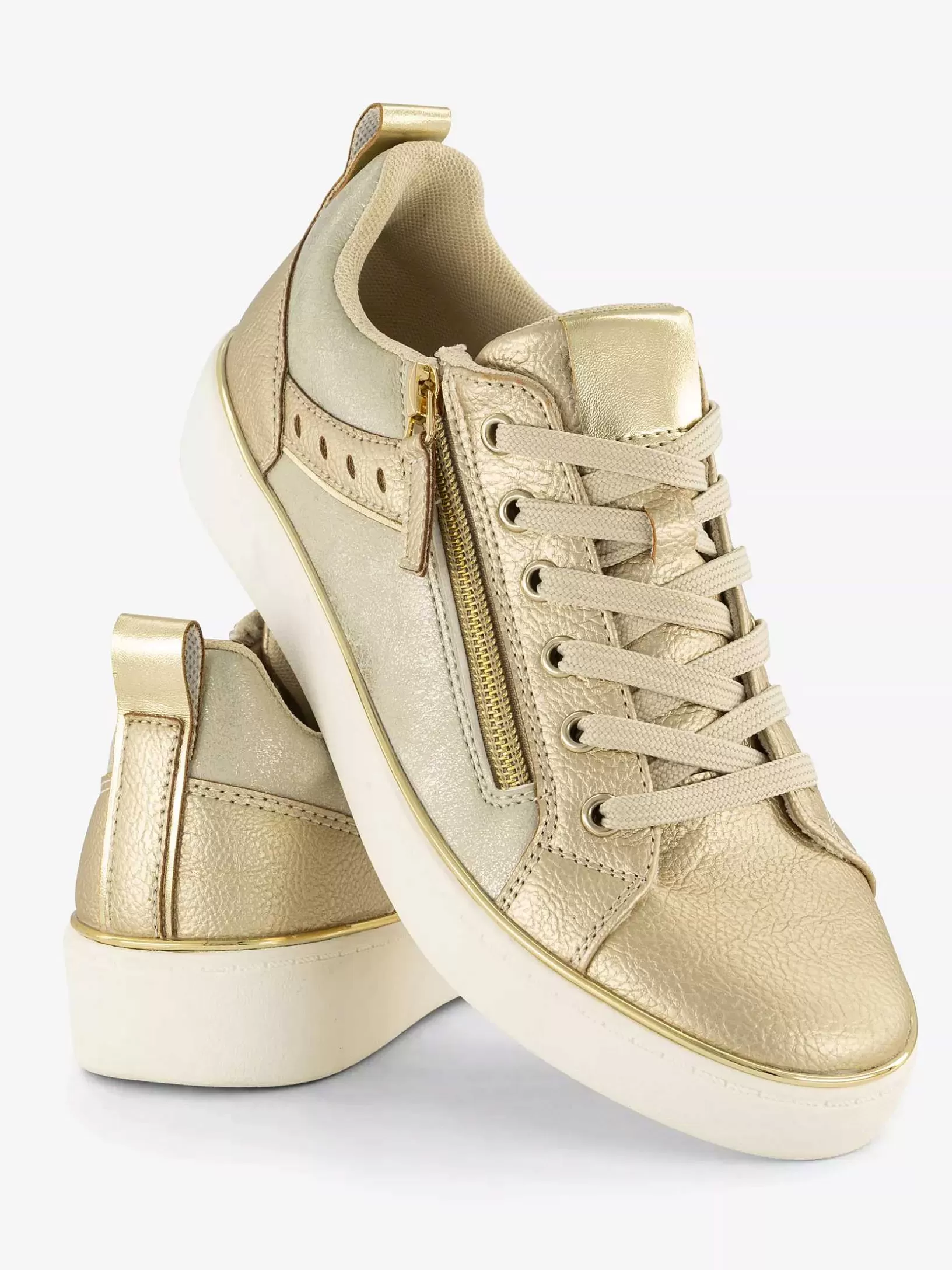 Turnschuhe | Graceland Goldener Sneaker