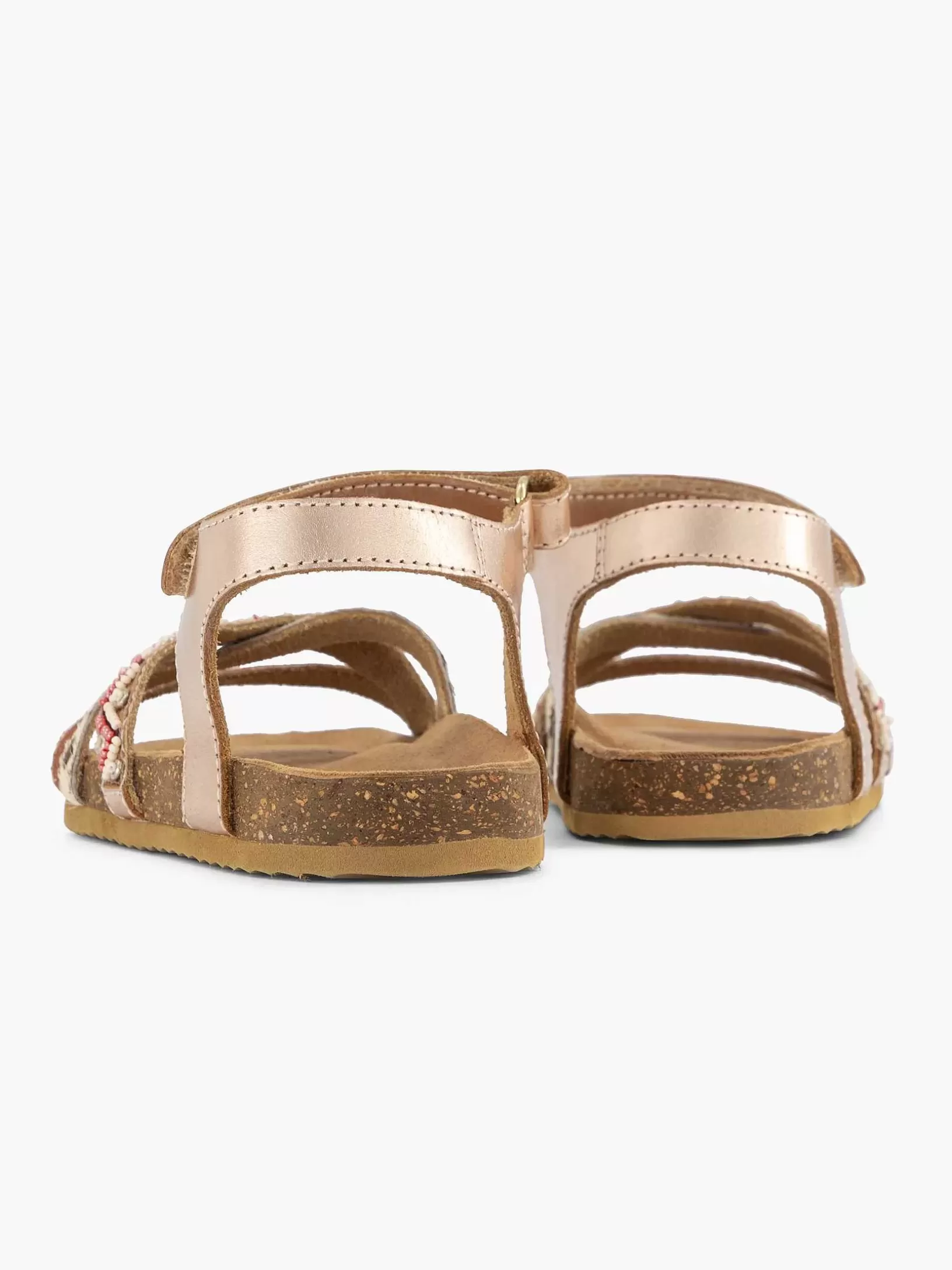 Jungenschuhe | Limelight girl Goldfarbene Leder-Sandalen