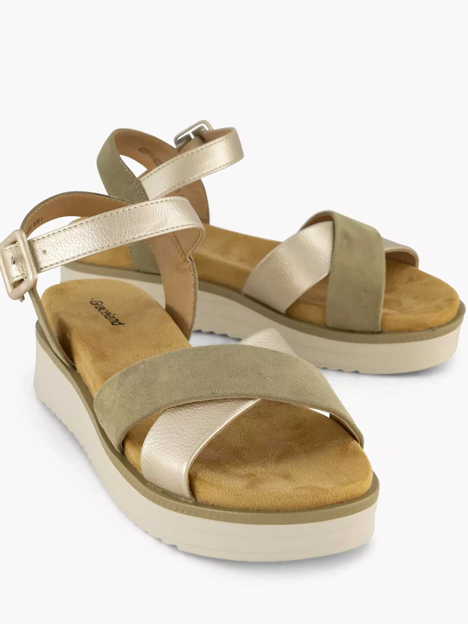 Sandalen | Graceland Grune Sandale