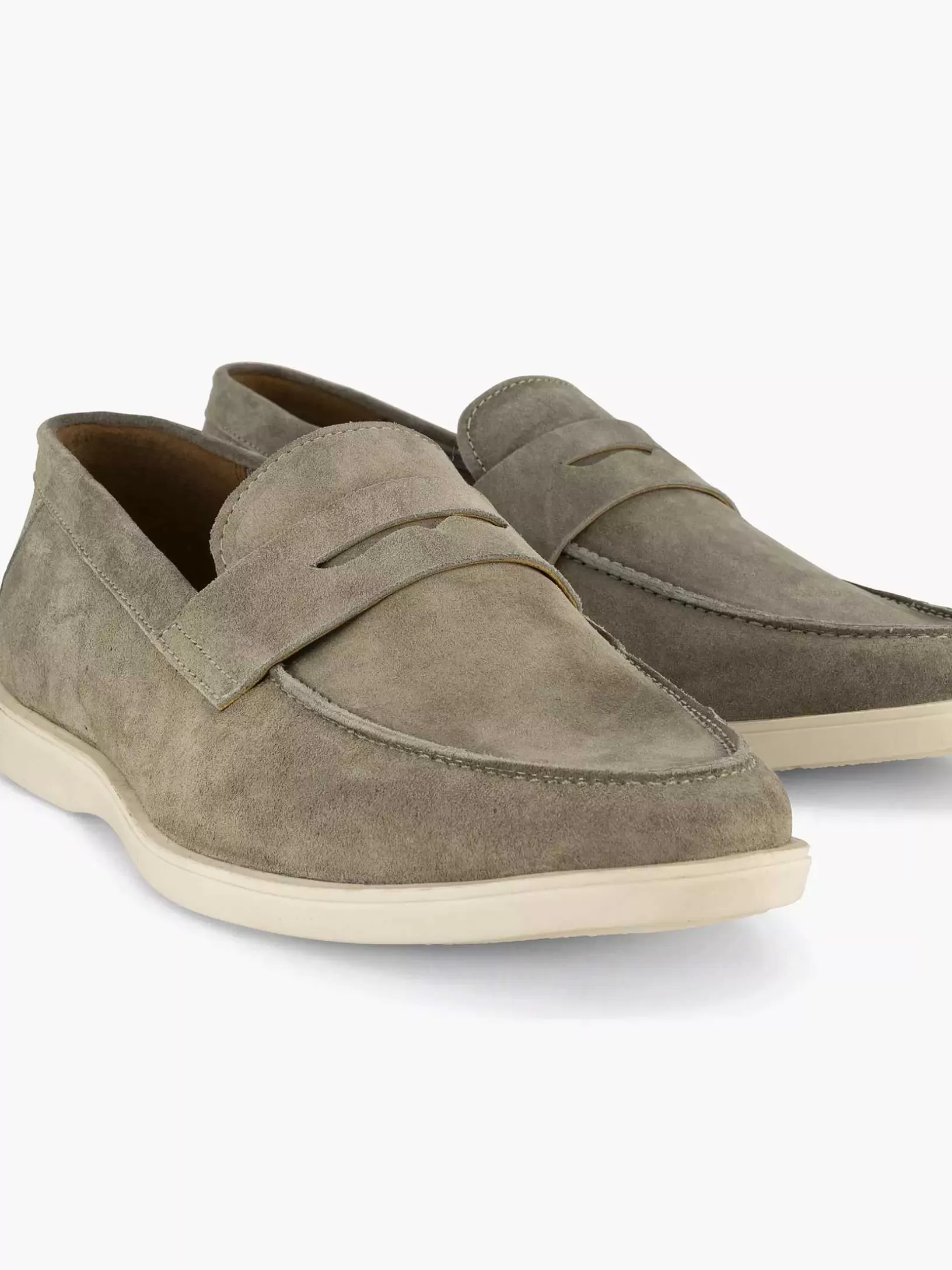 Slipper | Memphis One Gruner Leder-Slipper