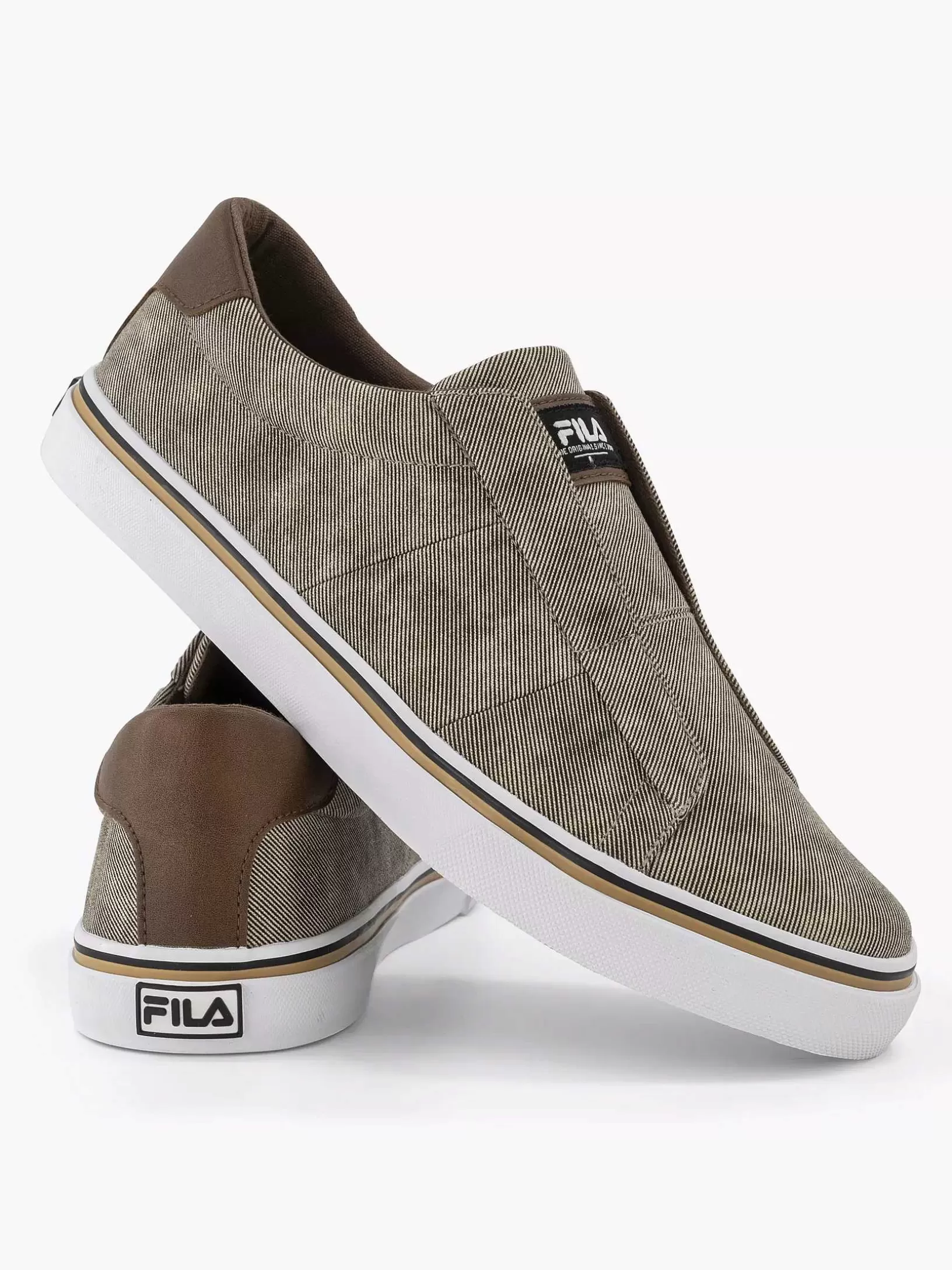 Slipper | FILA Hellbeige Canvas-Slipper