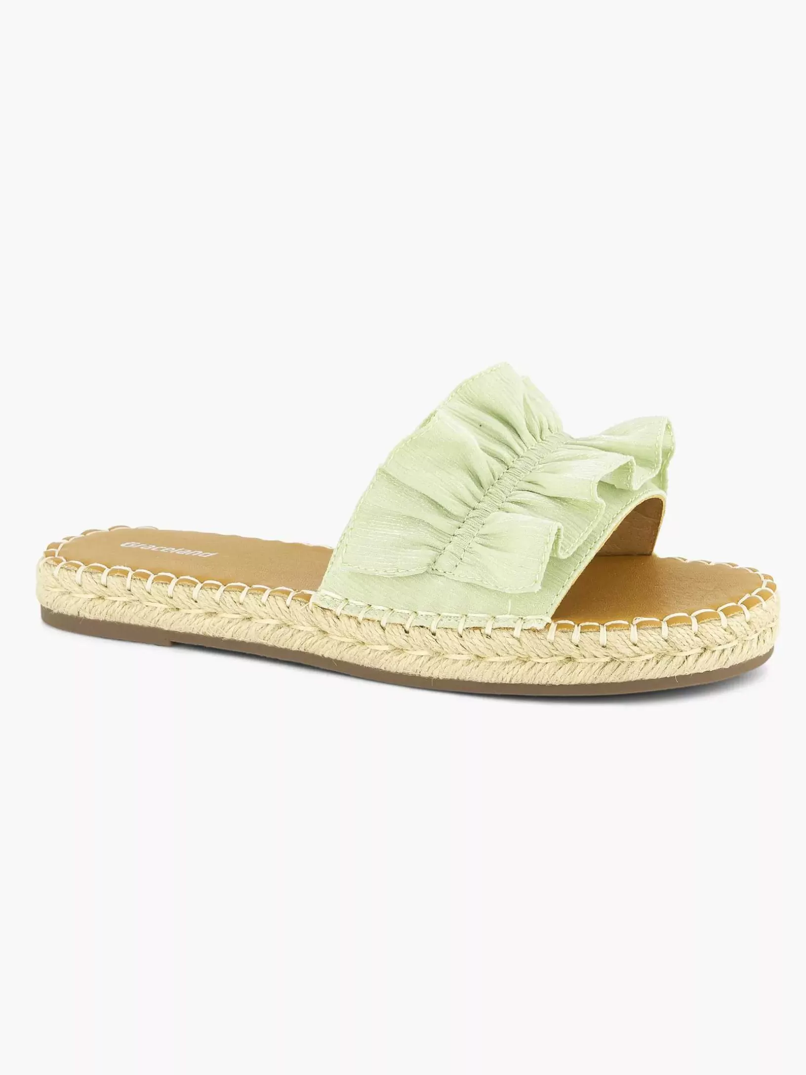 Flip-Flops | Graceland Hellgrune Slipper-Ruschen