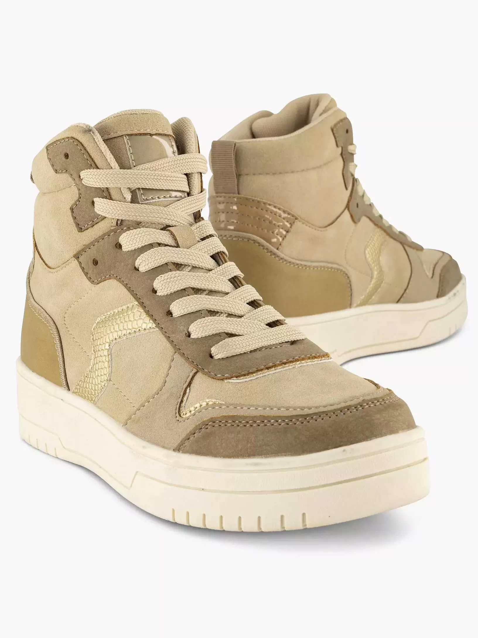 Turnschuhe | Oxmox Hoher Sneaker In Taupe