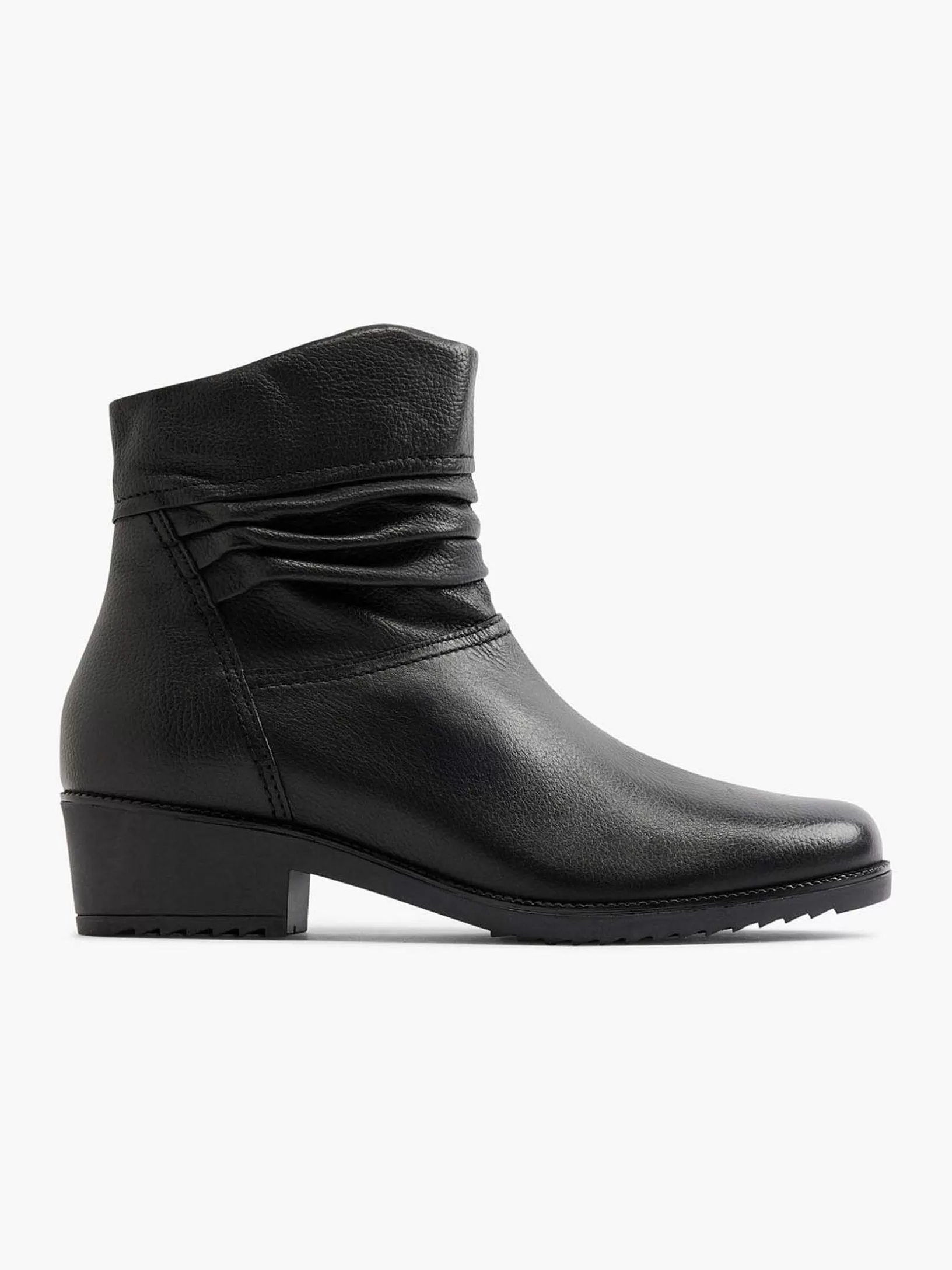 Stiefeletten & Stiefel | Medicus Komfort-Stiefelette Aus Schwarzem Leder