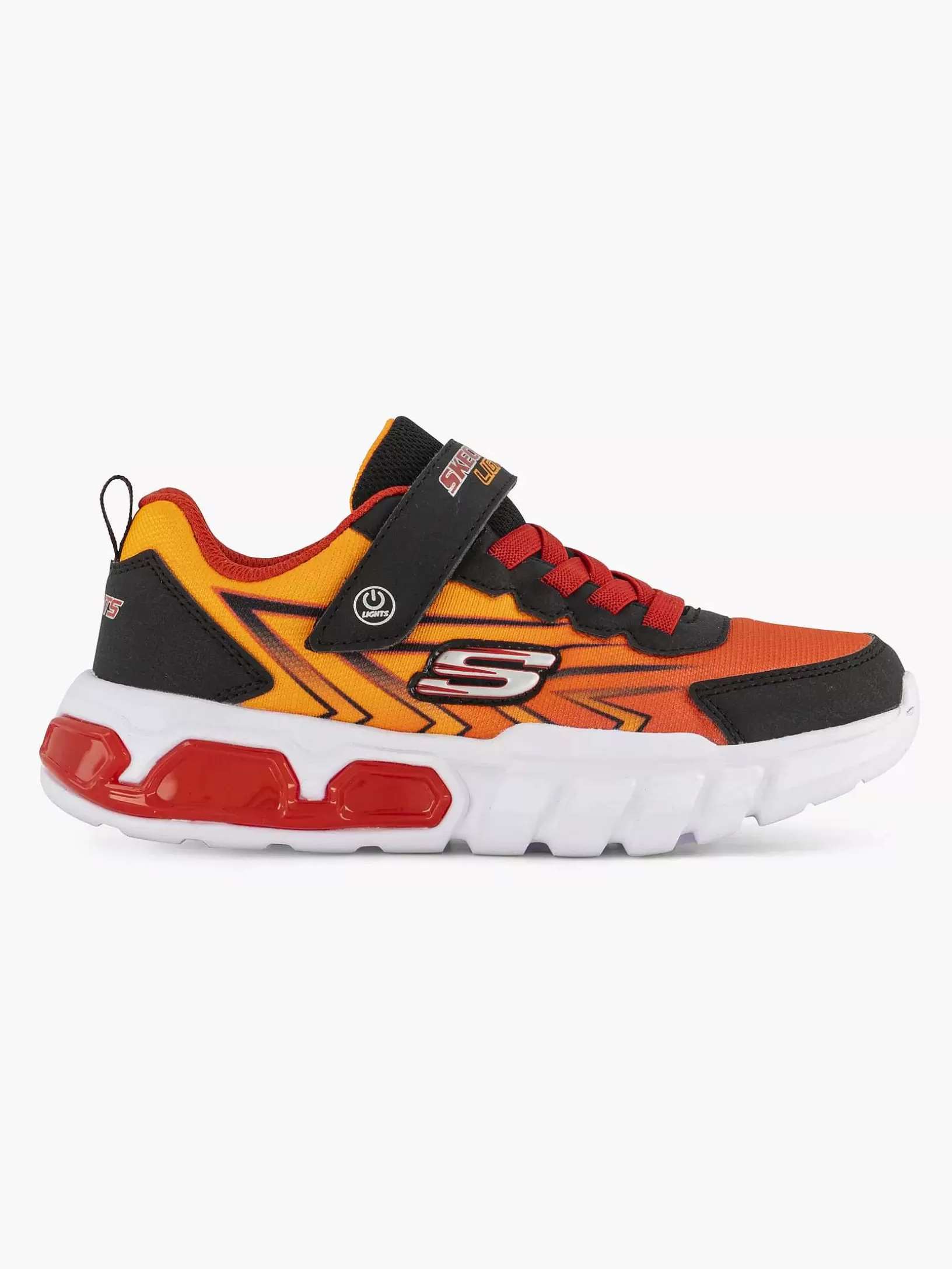 Jungenschuhe | Skechers Orange Sneaker-Lichter