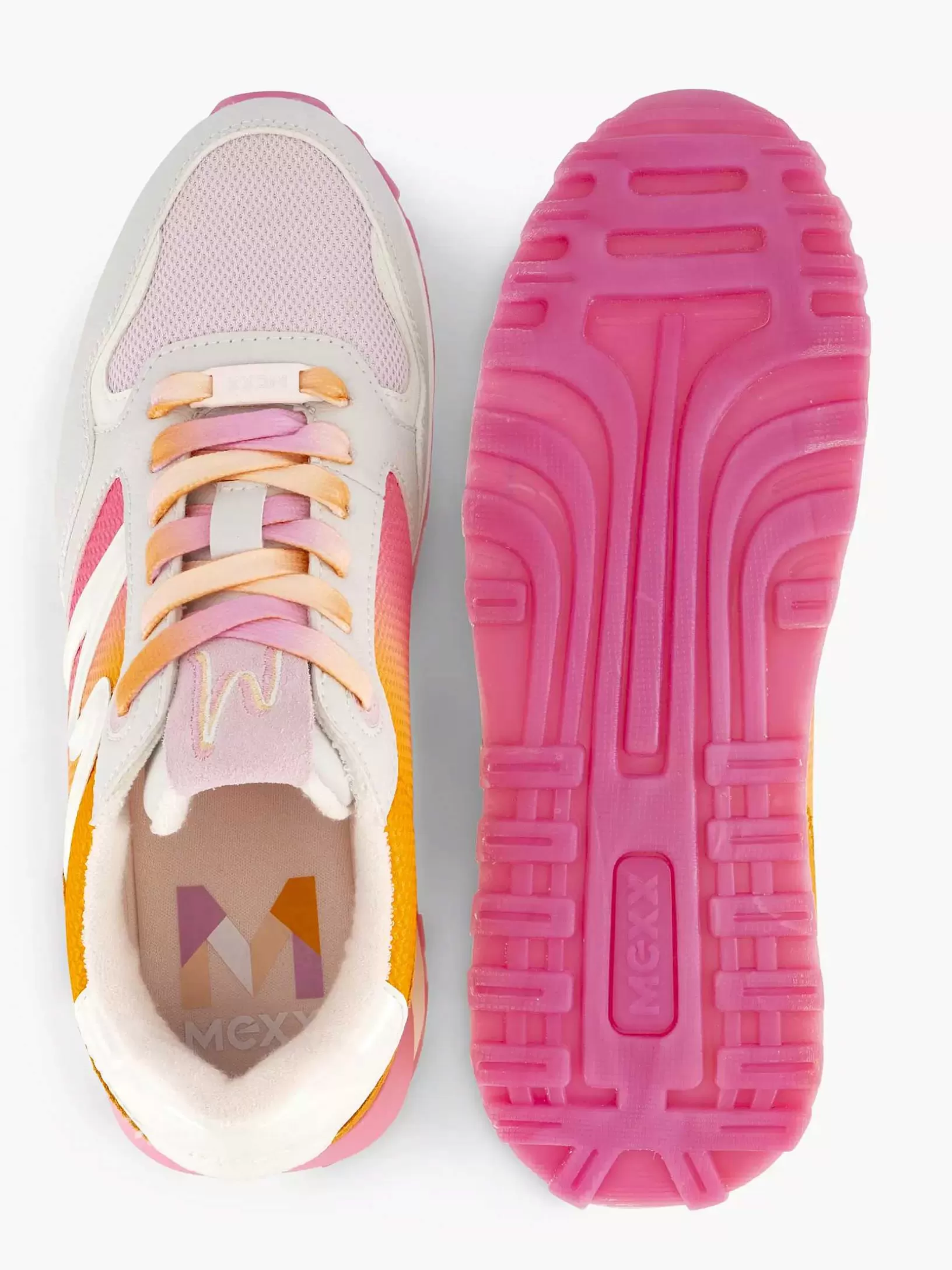 Turnschuhe | MEXX Orangefarbener Sneaker