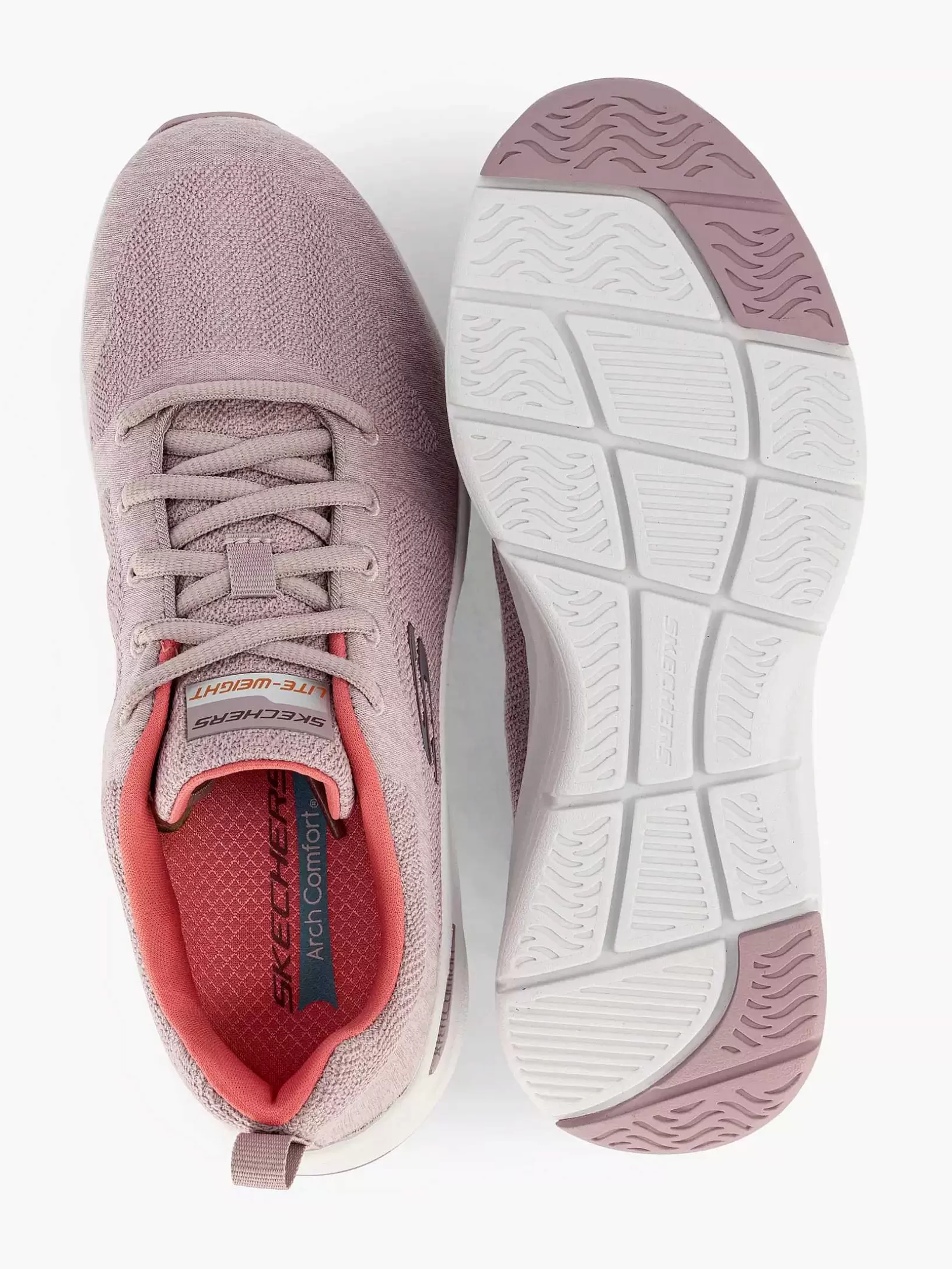 Turnschuhe | Skechers Pink Arch Comfort Tiefer Atem