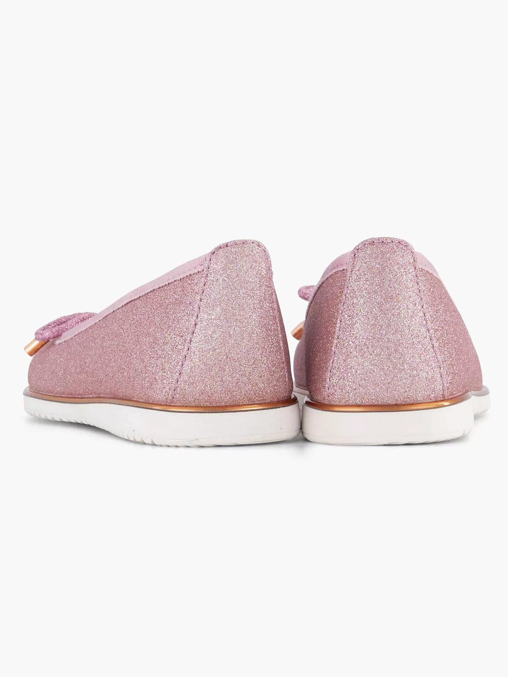 Jungenschuhe | Graceland Rosa Ballerina-Dekorationsschleife