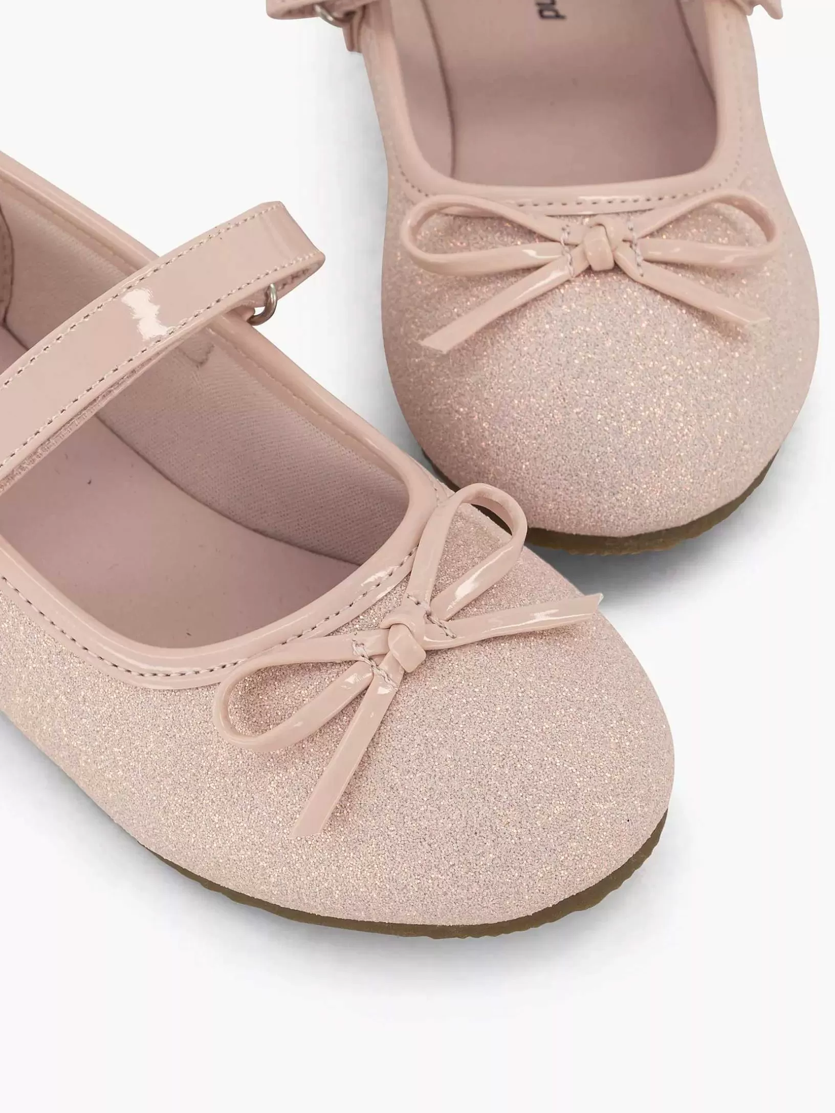 Jungenschuhe | Graceland Rosa Ballerina-Glitzer