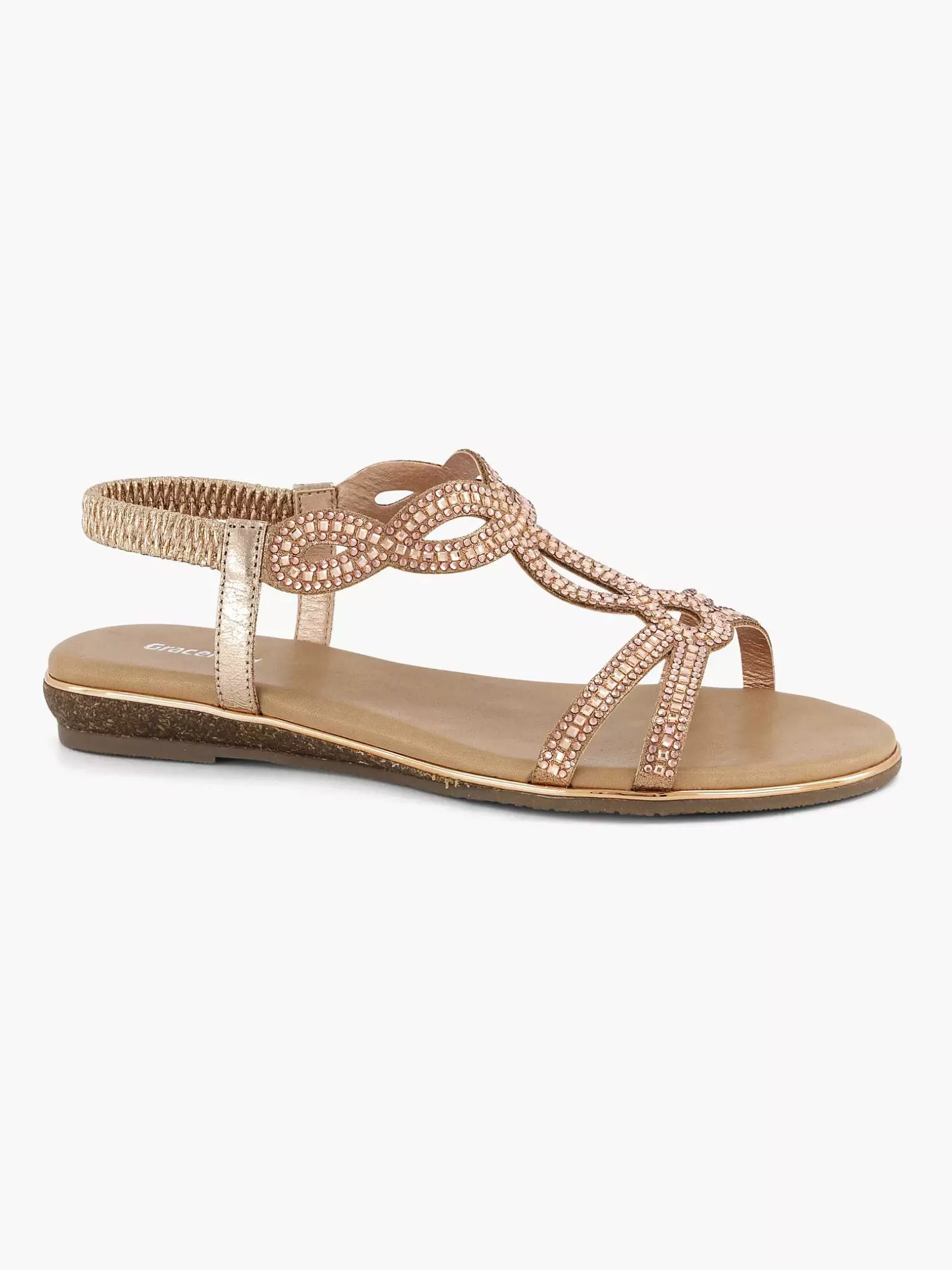 Sandalen | Graceland Rosa Sandale