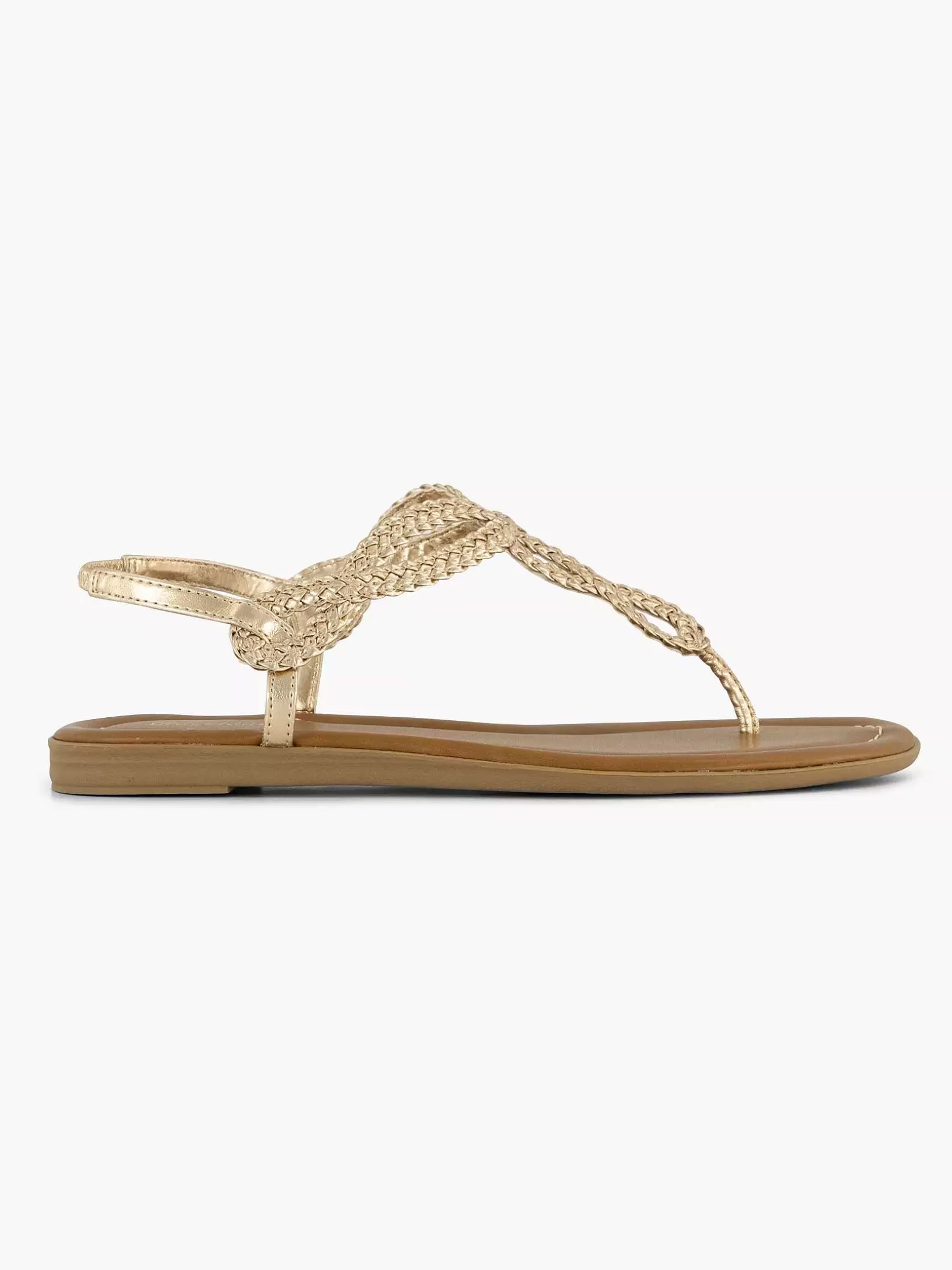 Sandalen | Graceland Rosegoldene Sandale