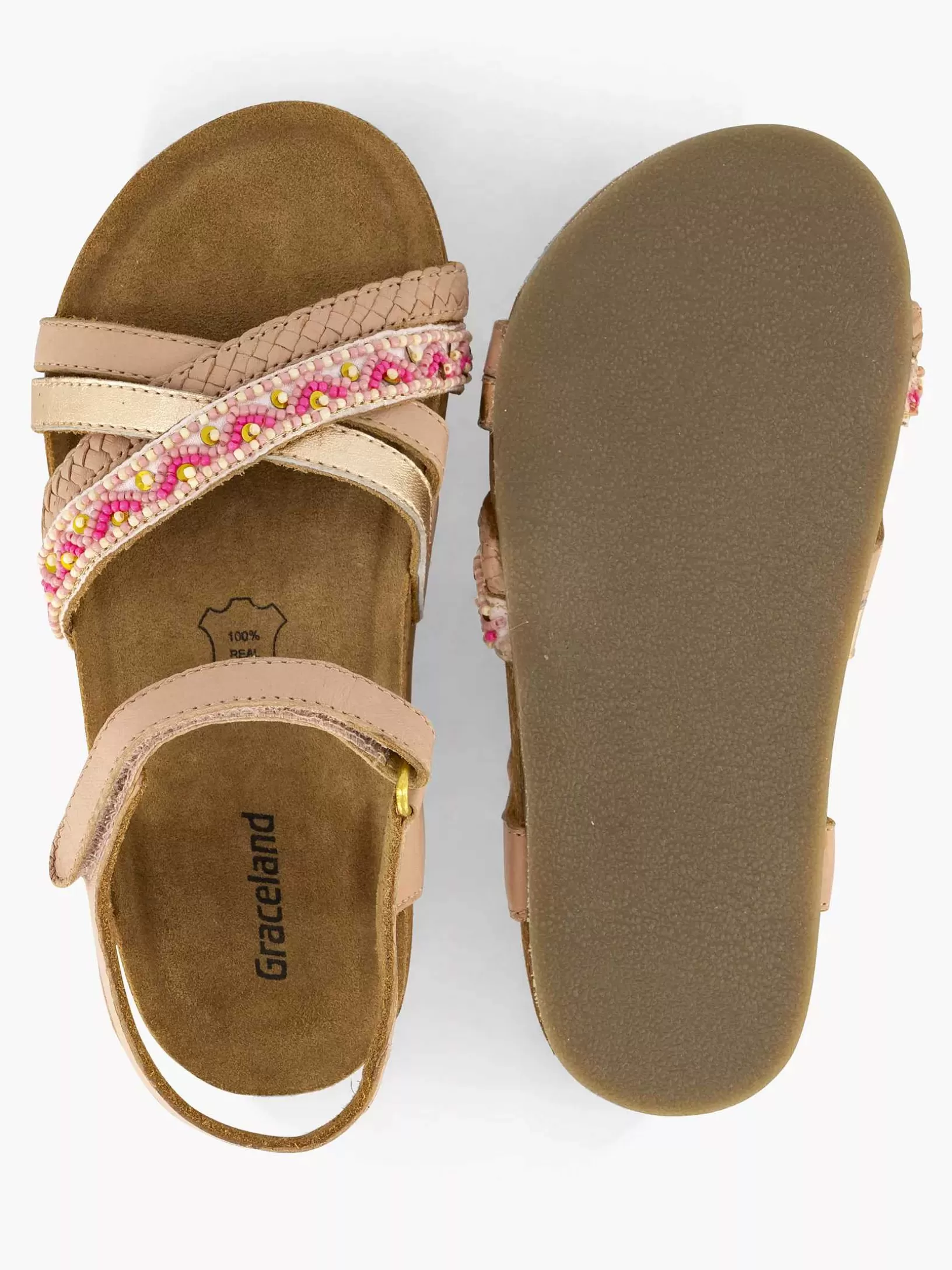 Baby Schuhe | Graceland Rosegoldene Sandale