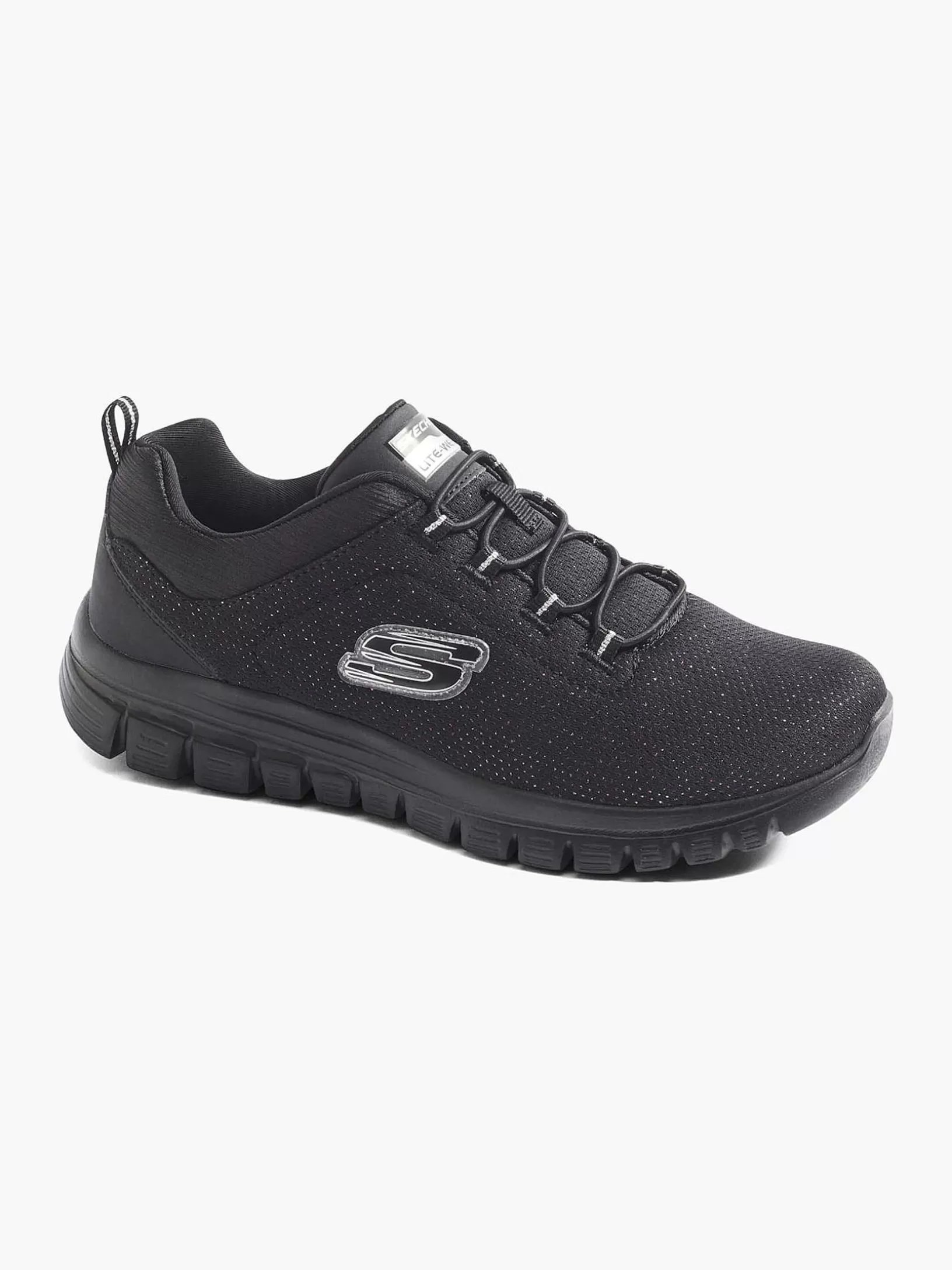 Slipper | Skechers Schwarz Graceful 2.0 Aufwendig