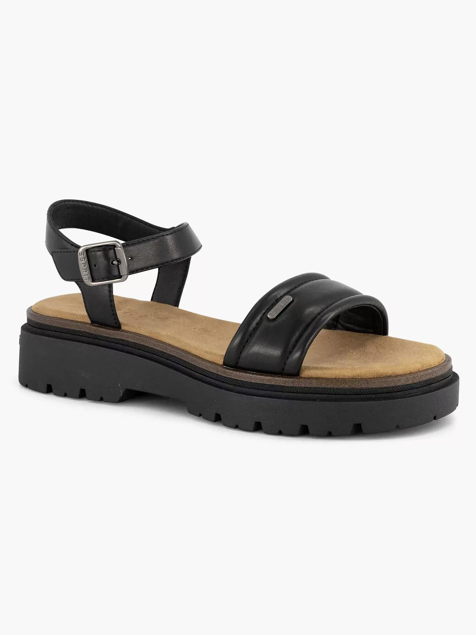 Sandalen | Esprit Schwarze Klobige Sandale