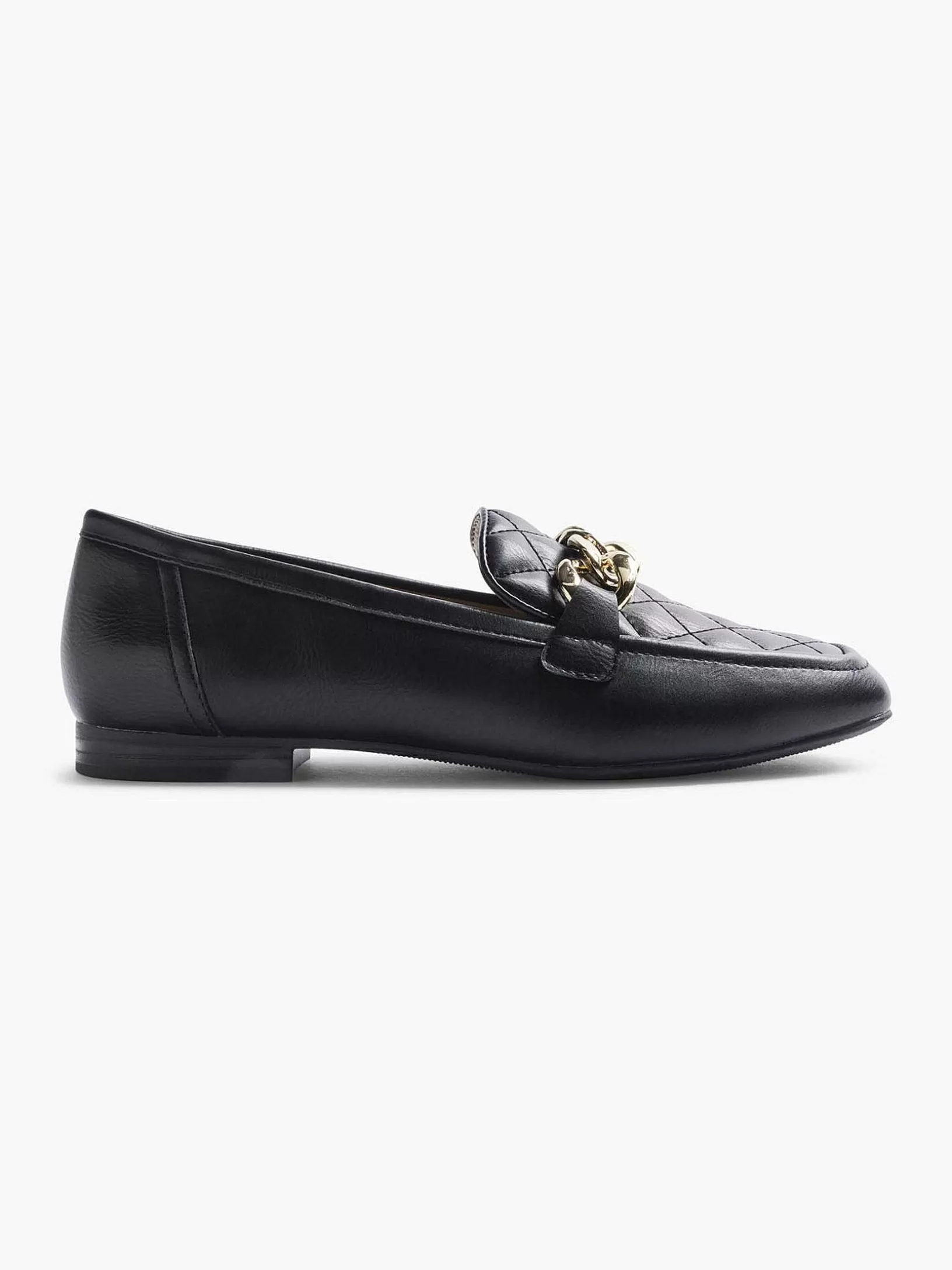 Slipper | Graceland Schwarze Loafer-Halskette