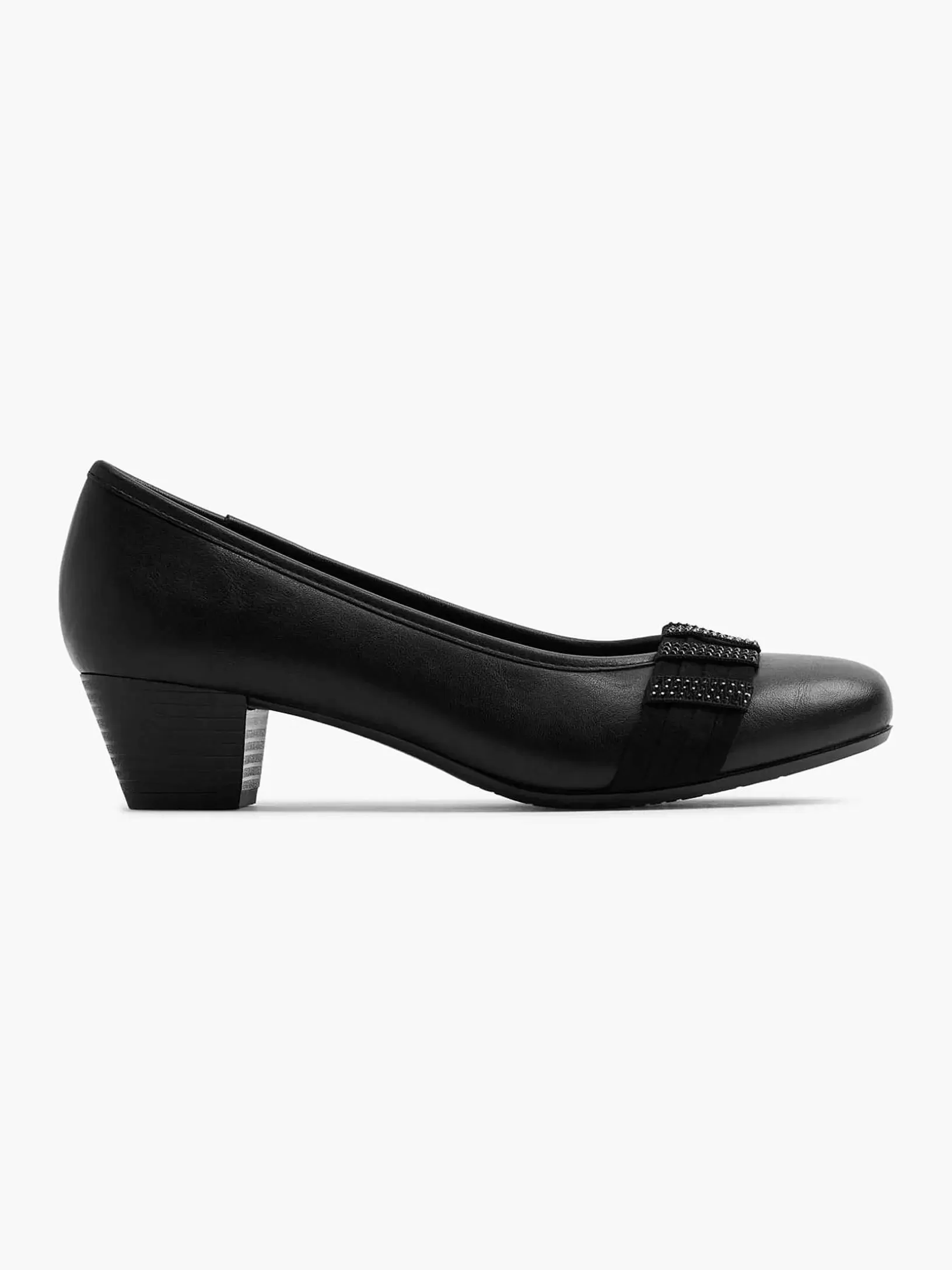 Komfortschuhe | Easy Street Schwarze Pumpe