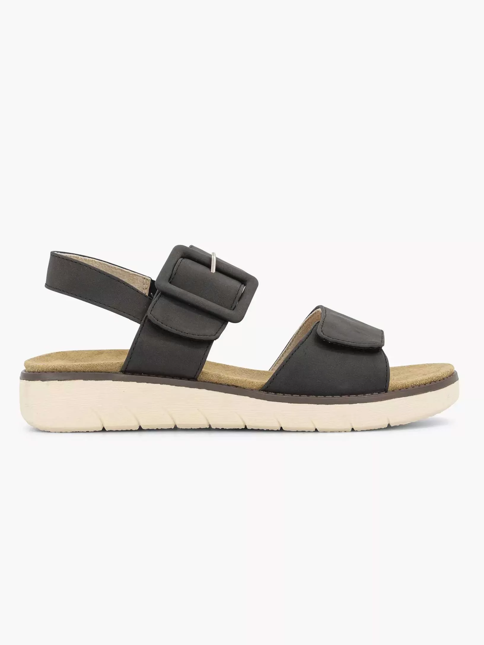 Sandalen | Easy Street Schwarze Sandale