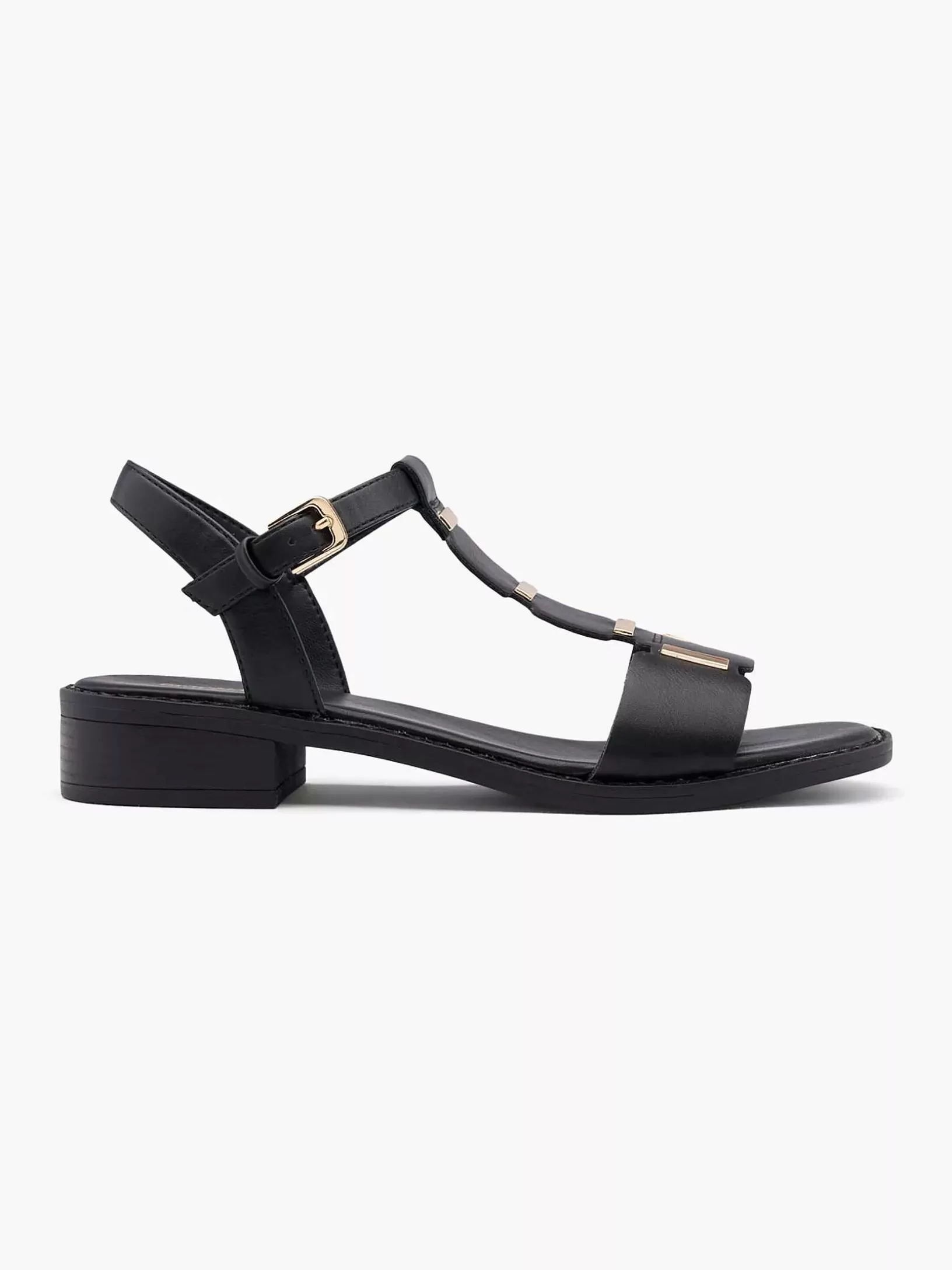 Sandalen | Graceland Schwarze Sandale