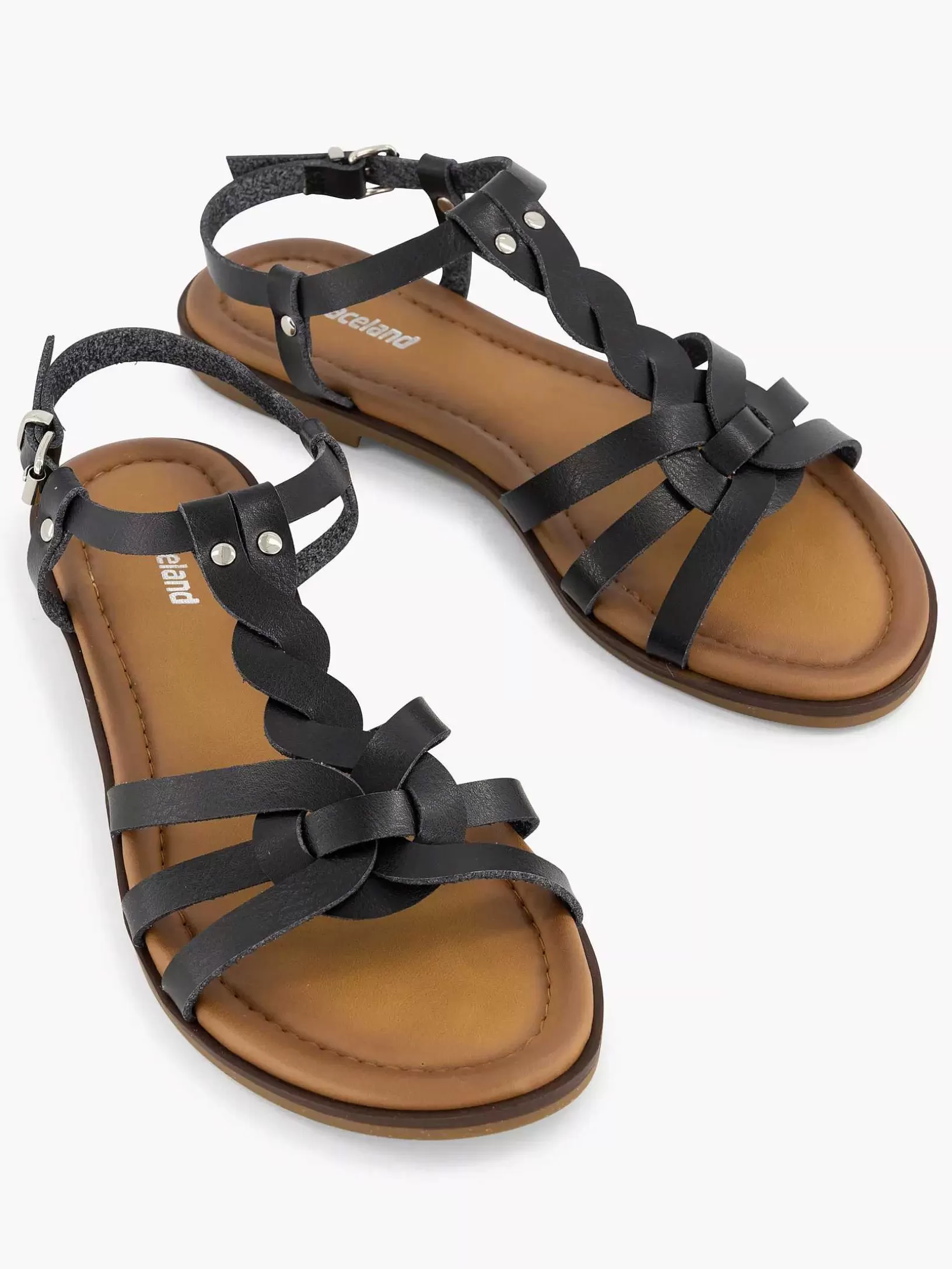 Sandalen | Graceland Schwarze Sandale